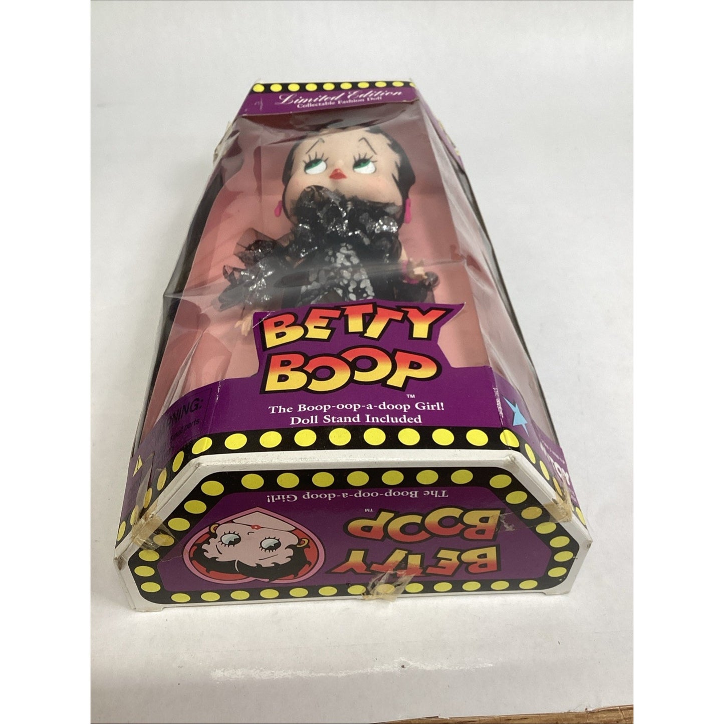 Vintage Betty Boop 1986 Limited Edition Doll W/ Stand - New