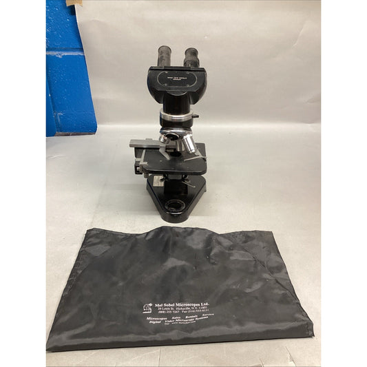 Vintage Ernst Leitz Wetzlar Microscope - Serial #740681 - Serviced By Mel Sobel