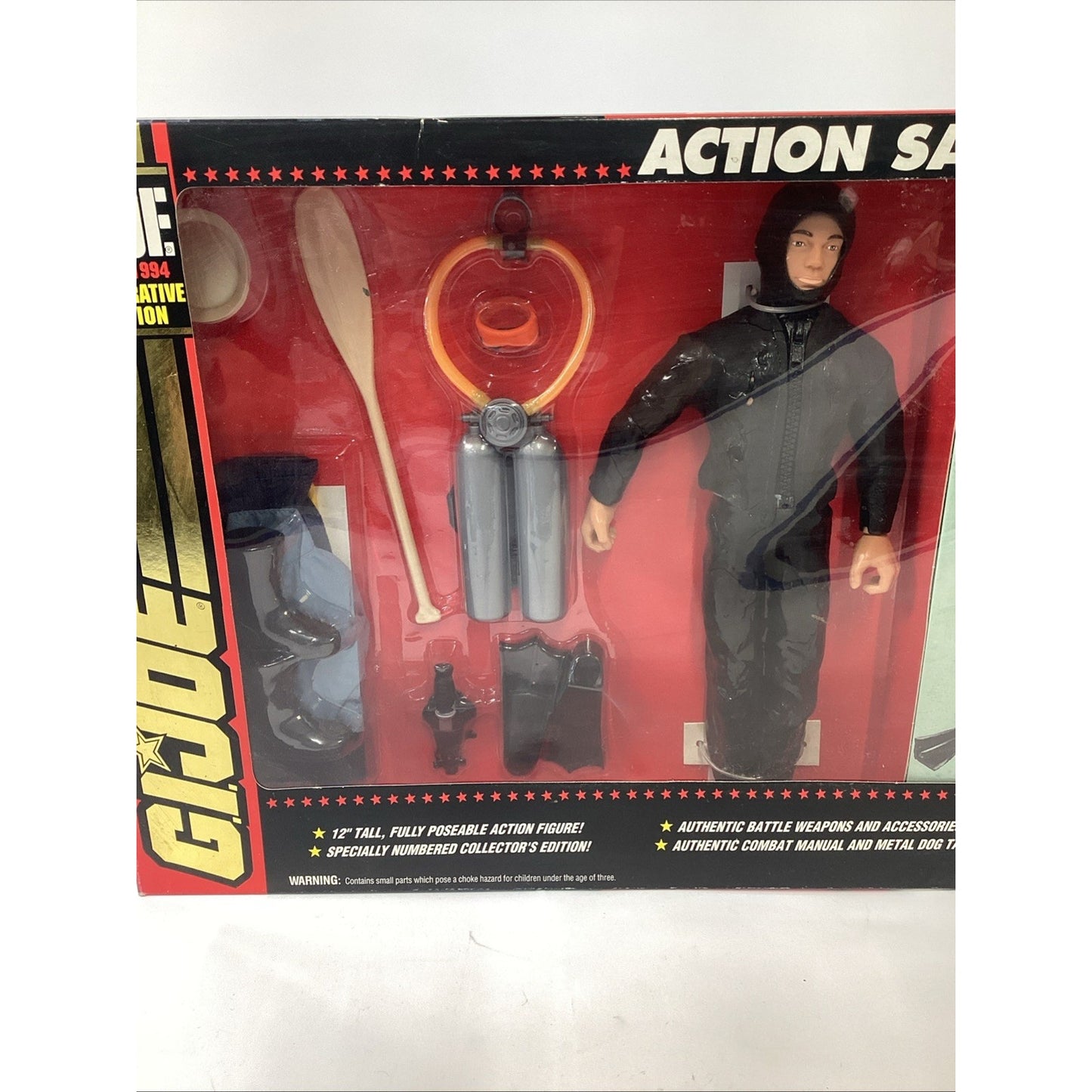 GIJOE A Real American Hero Commemorative Collection Action Sailor Navy Frogman