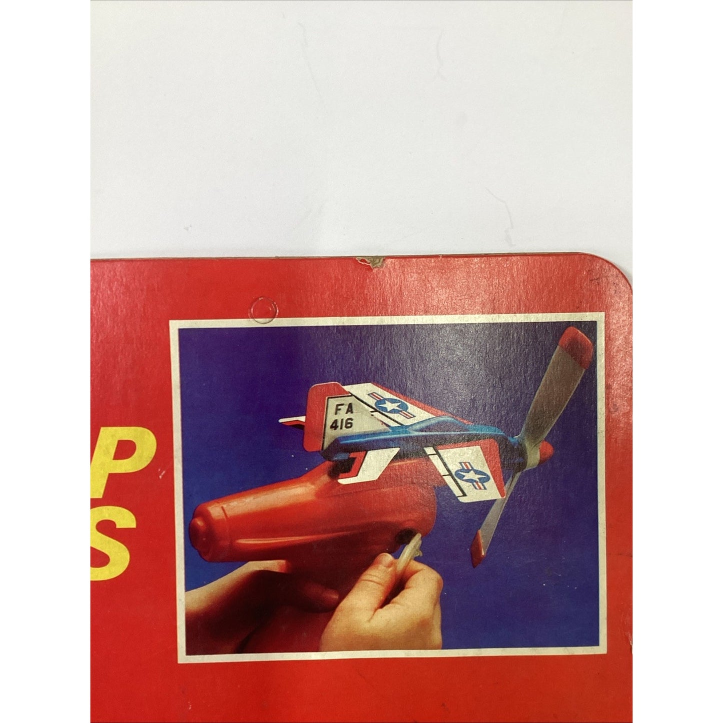 Vintage 1981 Lanard Hi-Flying Prop Shots - Unpunched Card - NOS