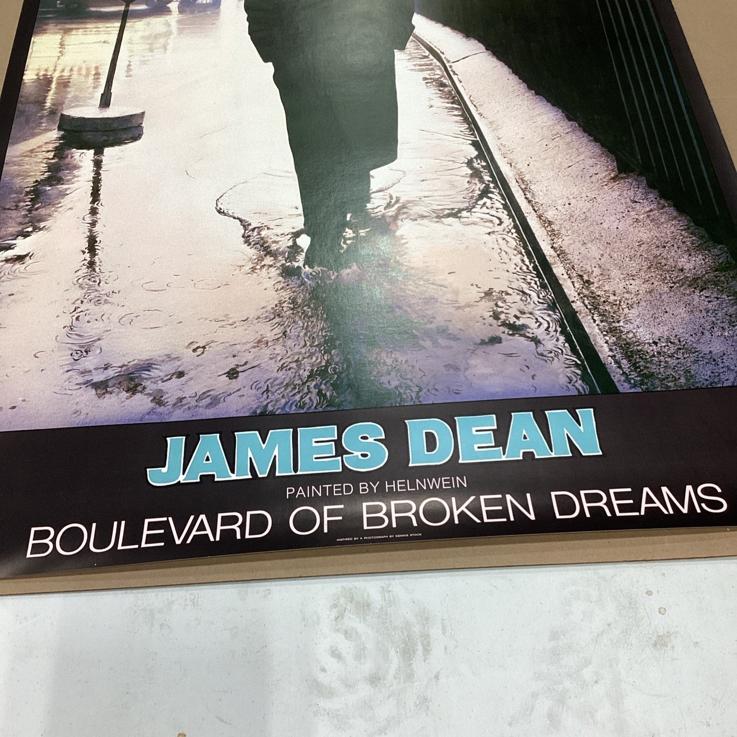 James Dean - Boulevard Of Broken Dreams Poster - 47.25x33”