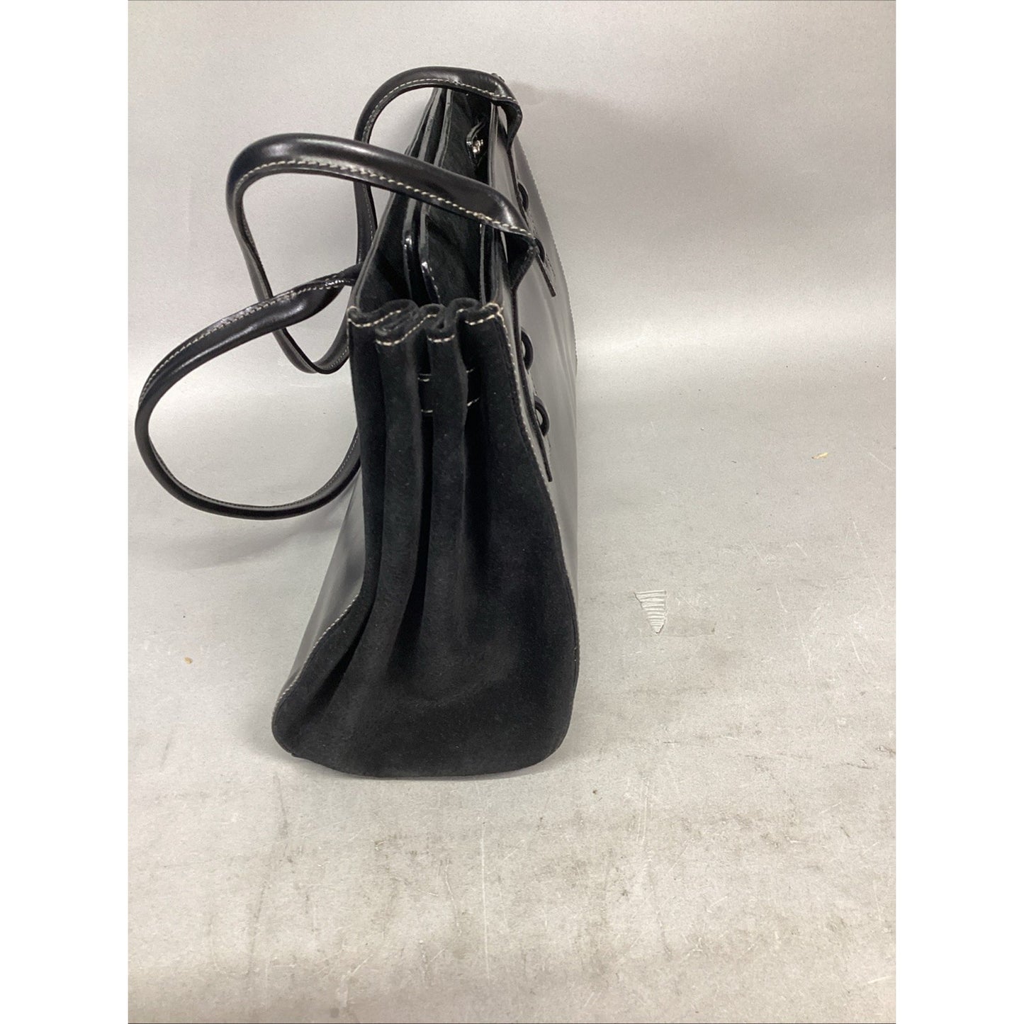 Vintage Mangiameli Black Leather Purse