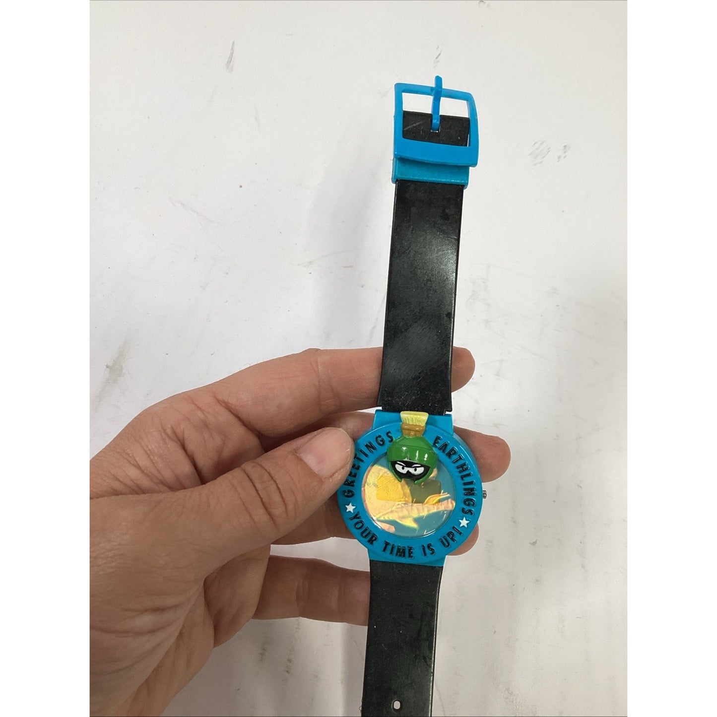 VTG 2 Marvin The Martian FANTASMA 3D Hologram Quartz Watch/Looney Tunes Watch
