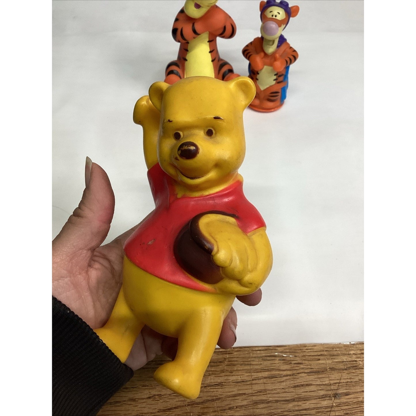 Lot Of 3 Vintage Winnie The Pooh And Tiger Figures