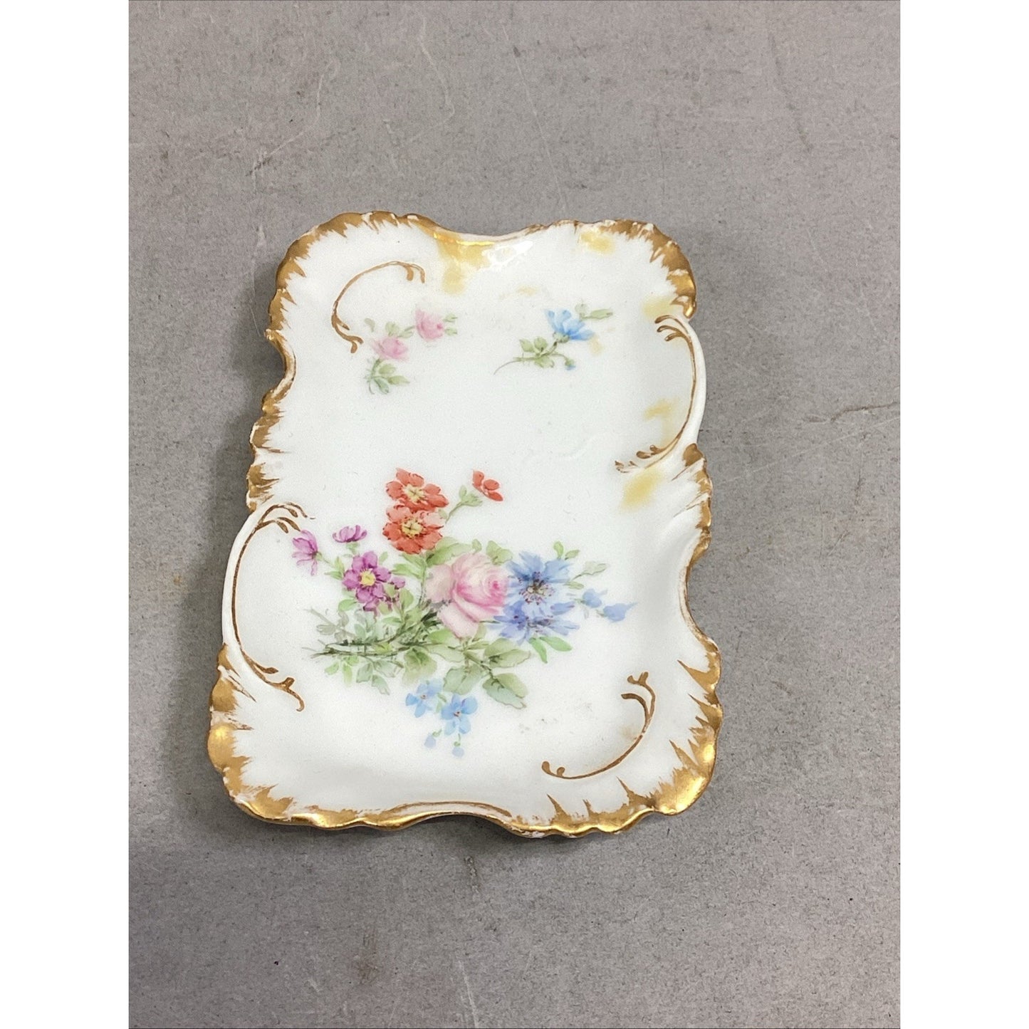 T&V Limoges Serving Dish & H&C L Dish - Made in France