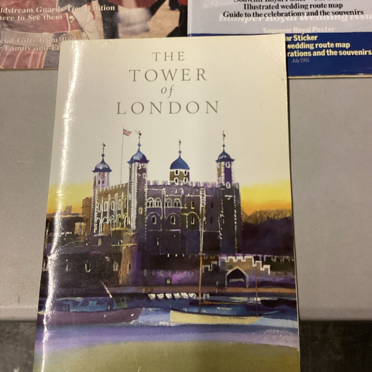 Lot Of 7 Vintage Books & Magazines - Royal Wedding, Book Of London, UK Magazine