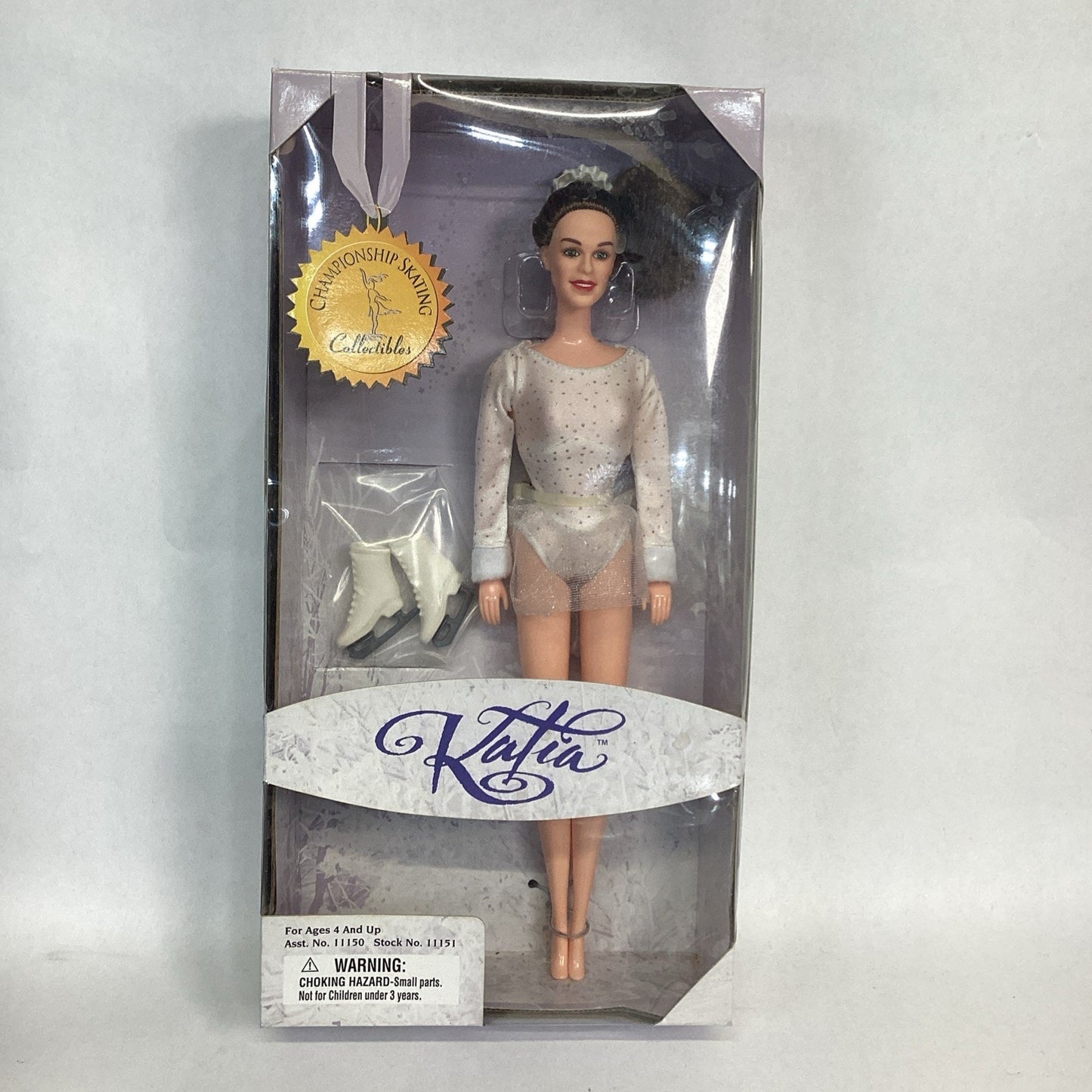 1997 Katia Ekaterina Gordeeva Championship Skating Collectibles Doll New/Sealed