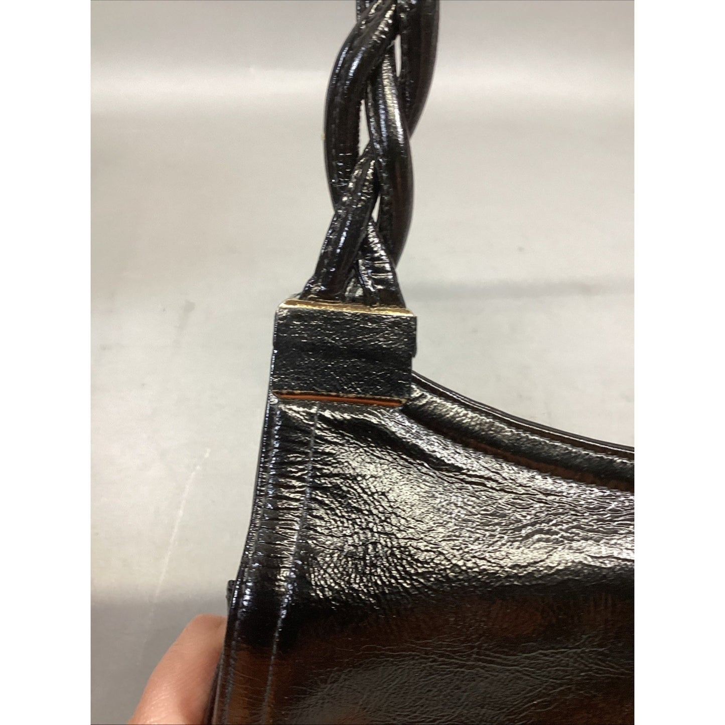 Etra Women’s Black Leather Purse Handbag Clutch