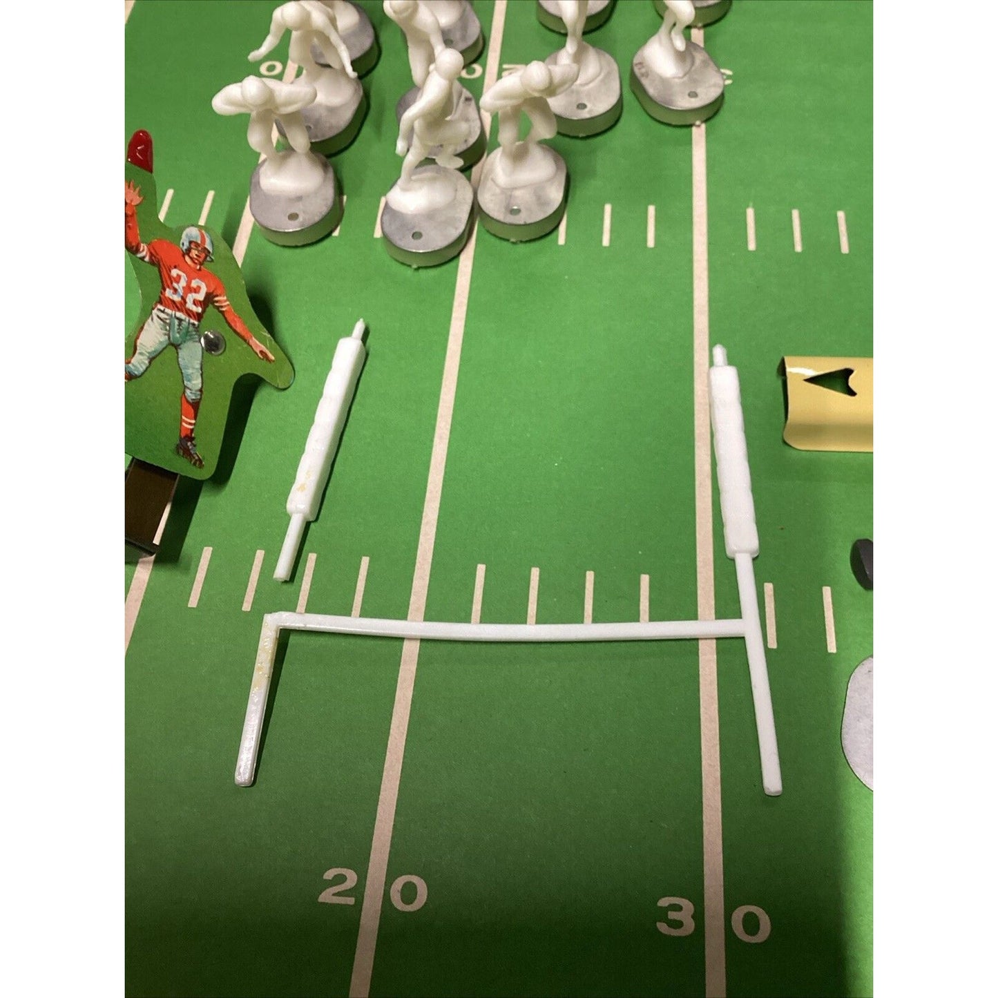 Vintage Gotham Pro Action Electric Football Game Field Players - Tested/Works