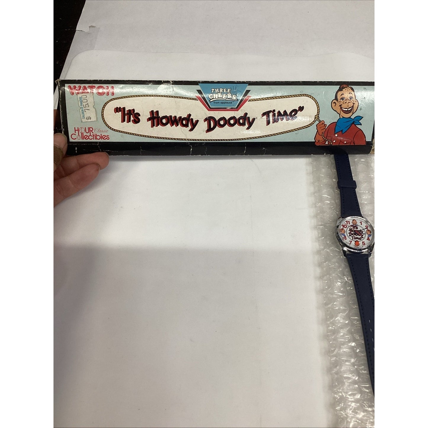 Vintage 1987 Howdy Doody Wind-Up Watch - New