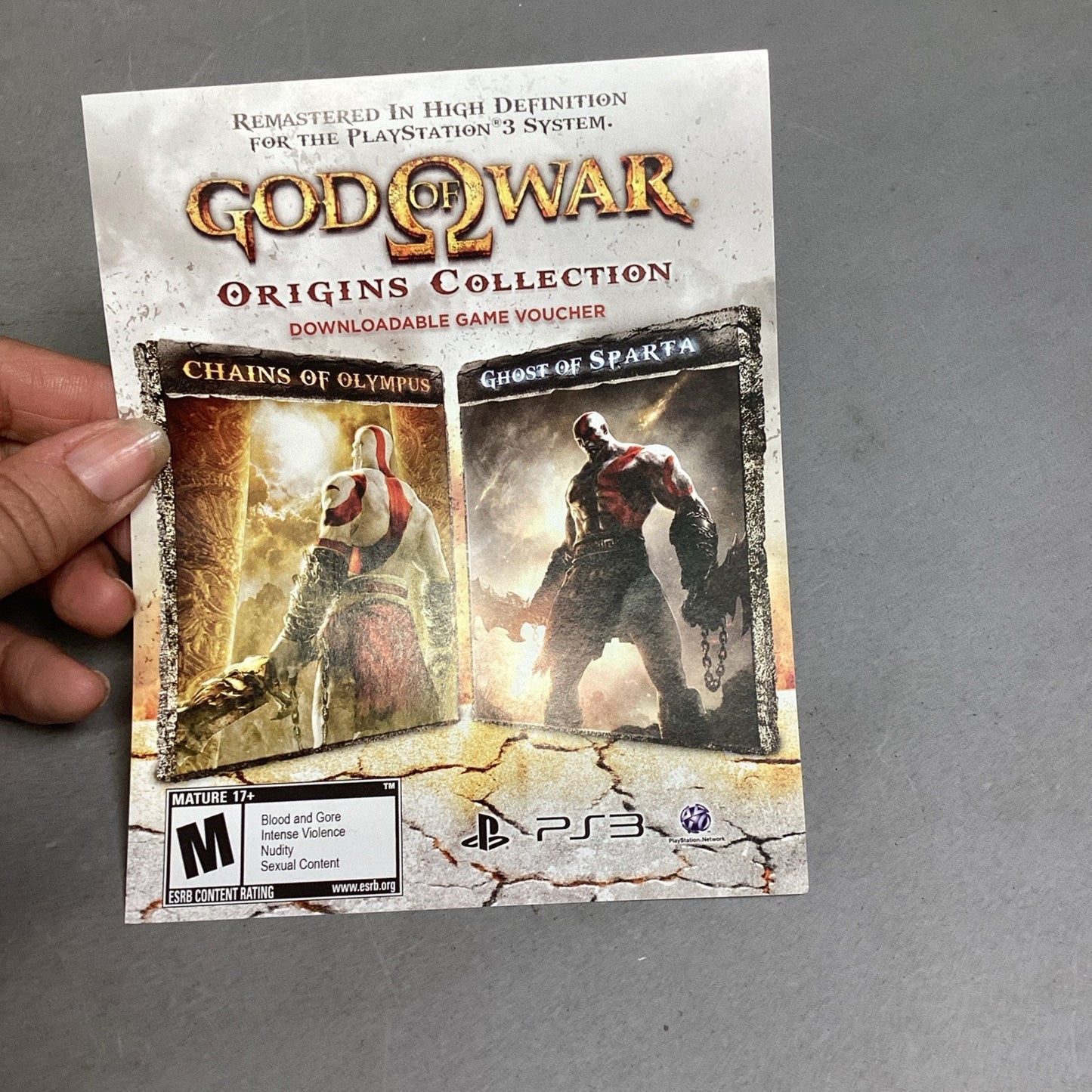 PlayStation 3 PS3 God Of War Saga - 5 Full Games Included