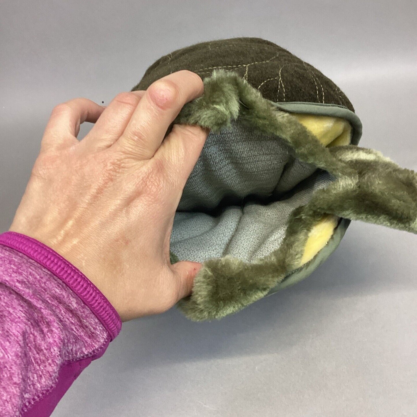 Folkmanis Decorative Plush Turtle Tortoise Hand Puppet - 14”