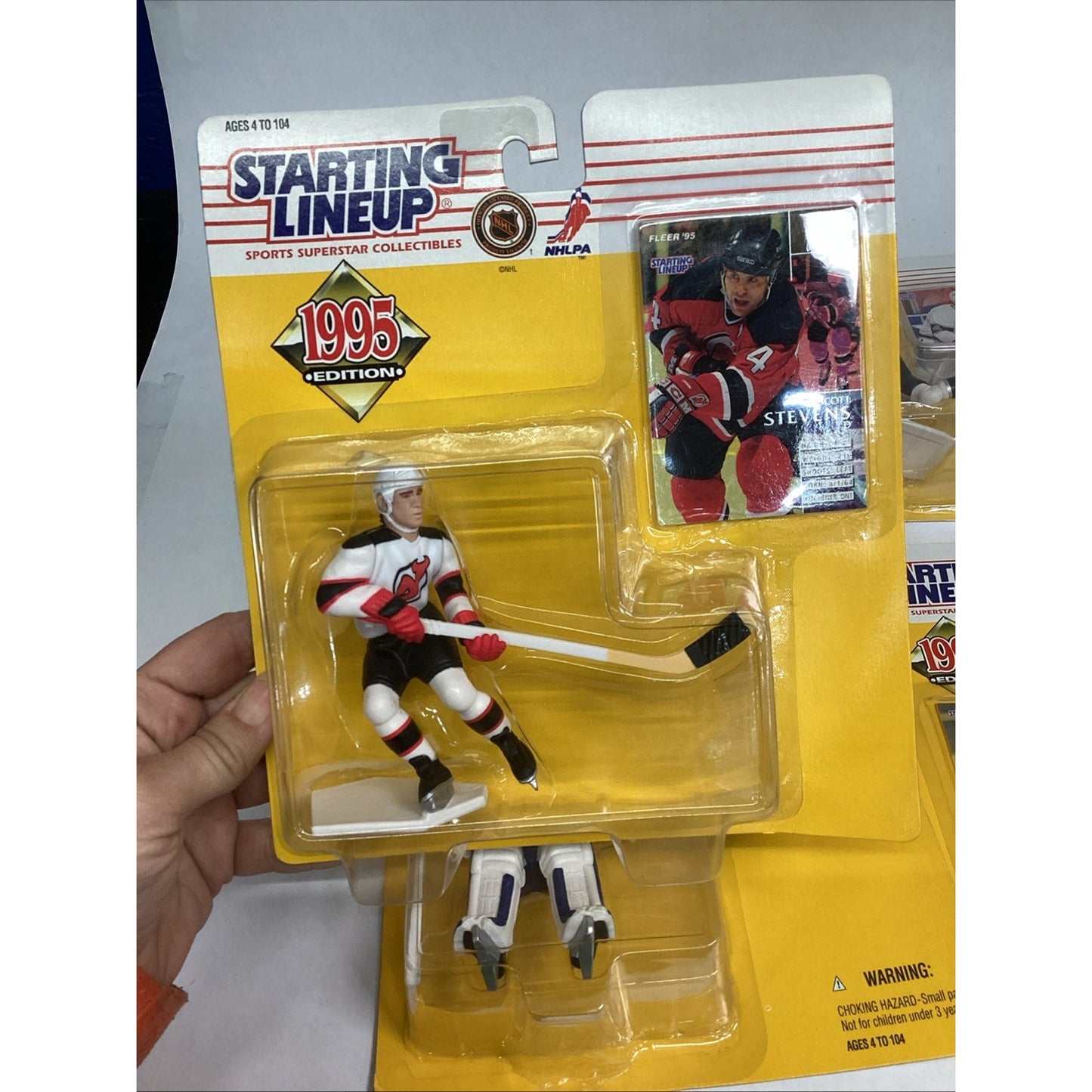 Lot Of 5 Starting Lineup 1995 Editions Hockey Player Figures - New