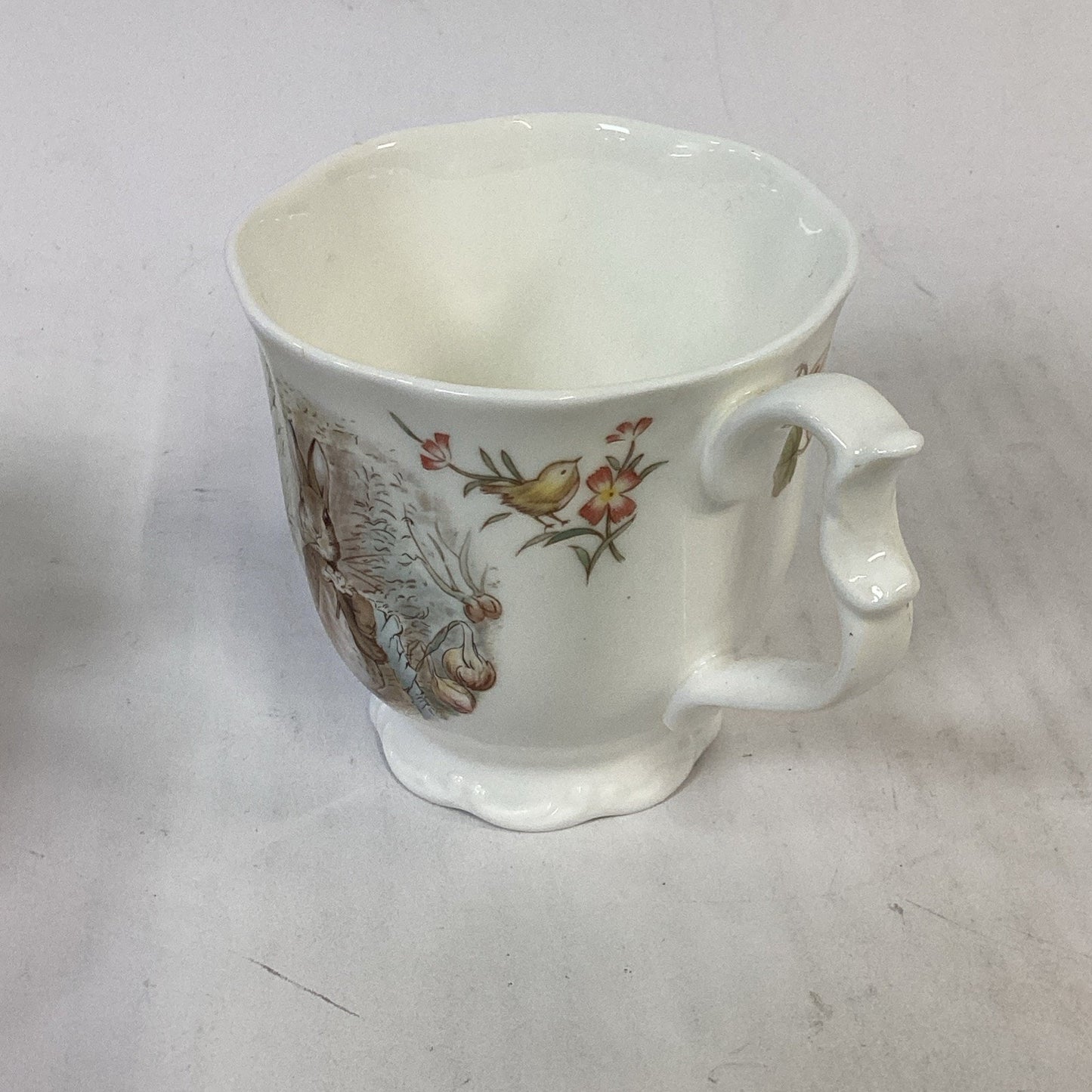 Royal Albert 1986 Beatrix Potter Benjamin Bunny Bone China Teacup - England