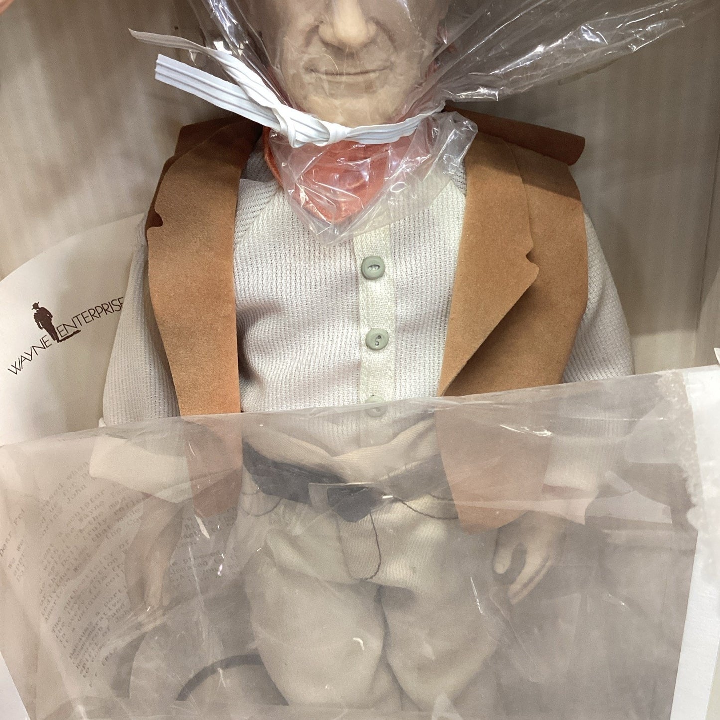 Effanbee 1981 John Wayne "Symbol of the West" Doll - Original Box & Tag NOS