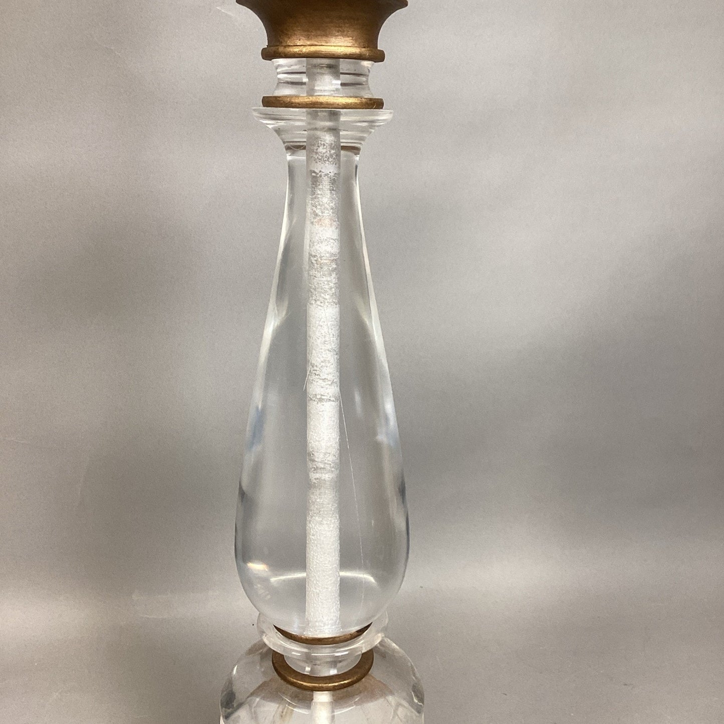 Renaissance 2000 Modern Lucite Lamp - 31.5”H