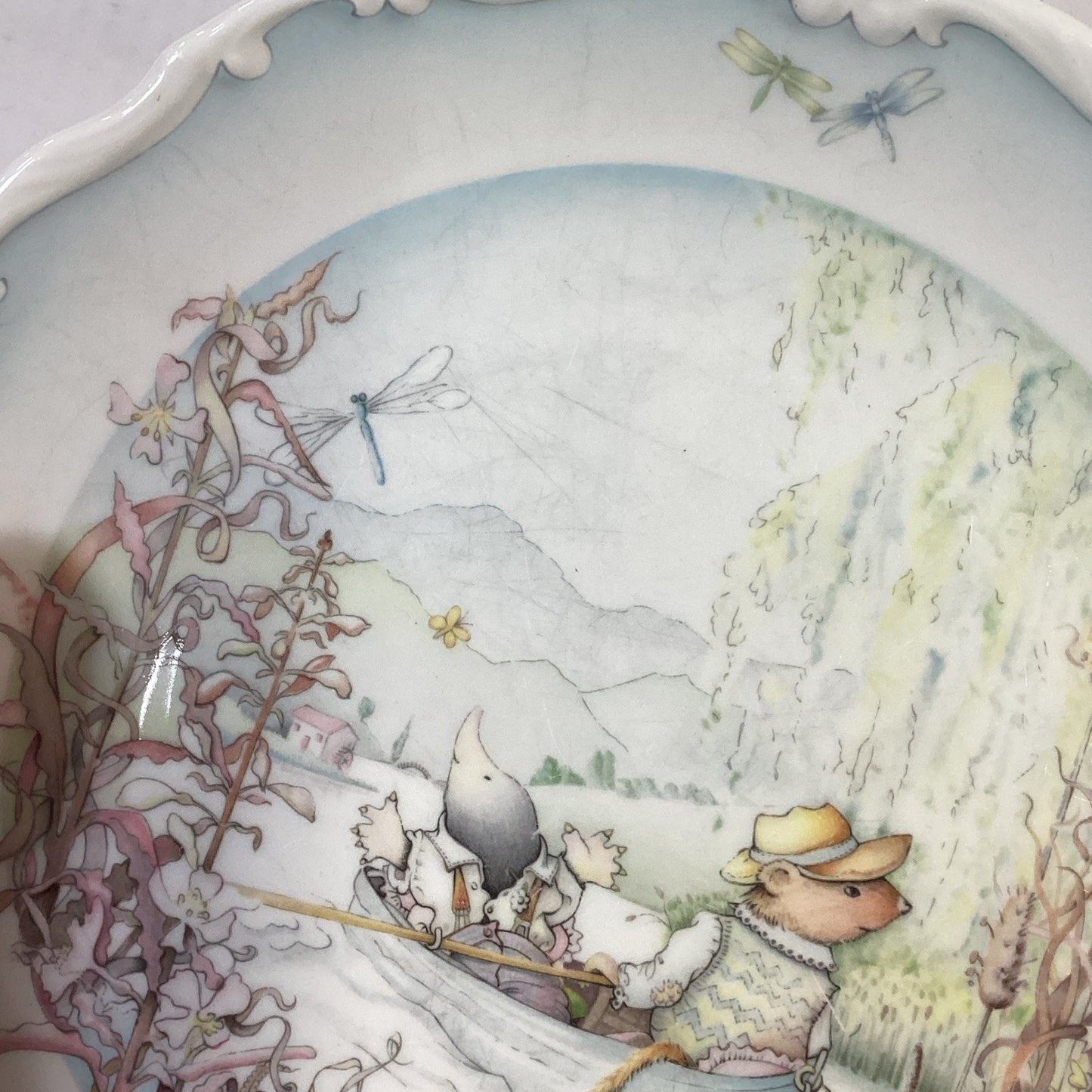 (2) Royal Doulton Wind in the Willows Boating Season 8" Collectible Plates
