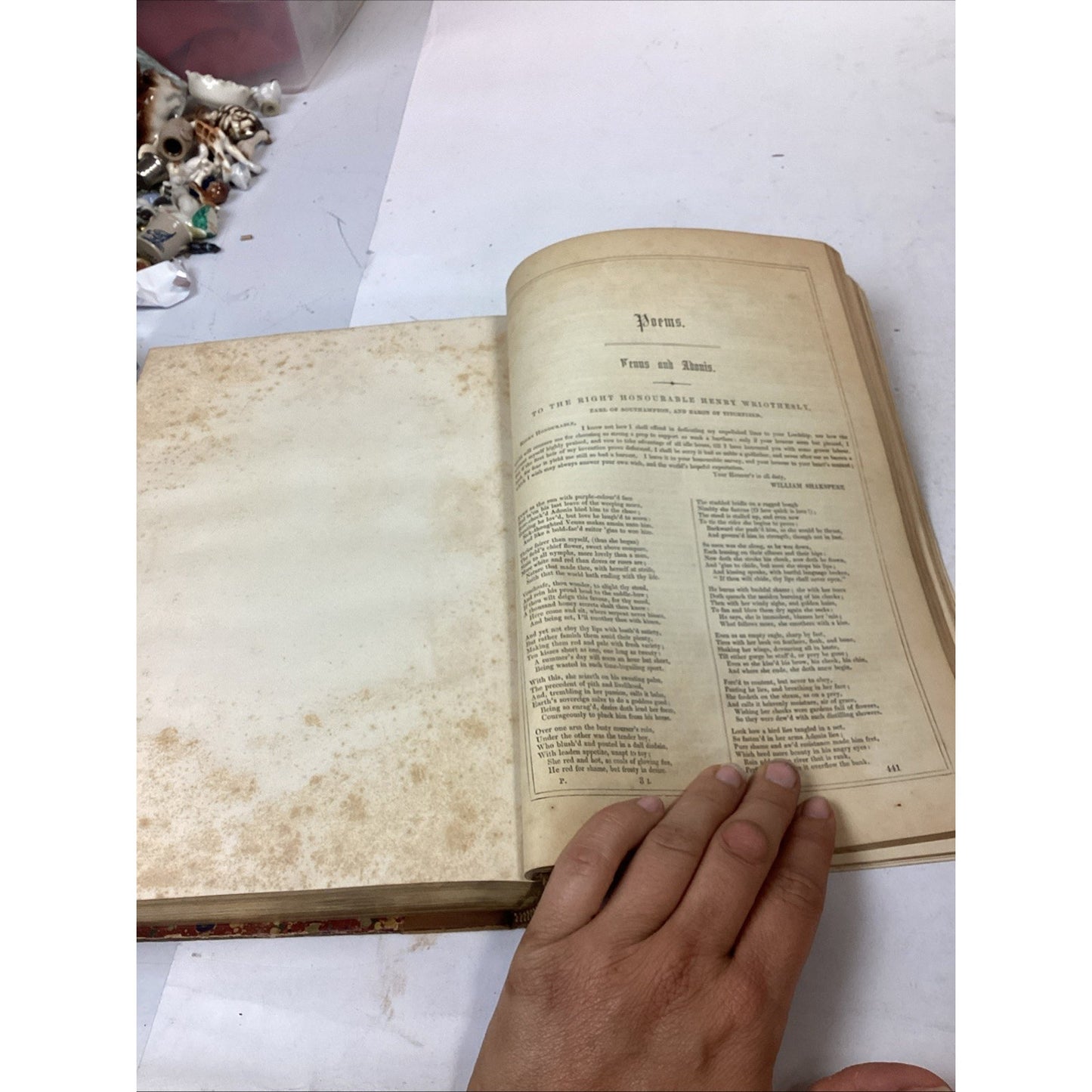 The Complete Works Of William Shakespeare - 1870’s Hardcover