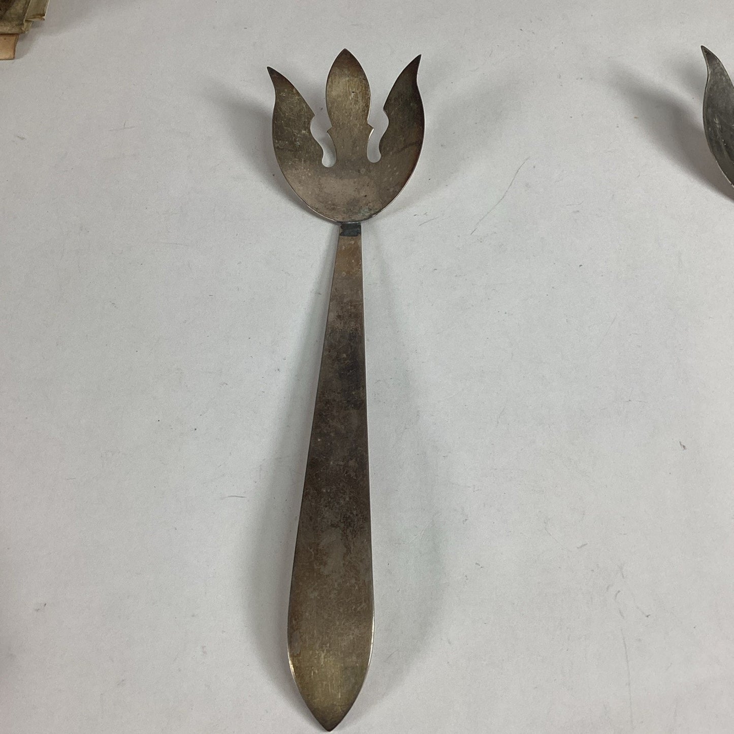 Set Of 2 Saben Silverplate Salad Forks