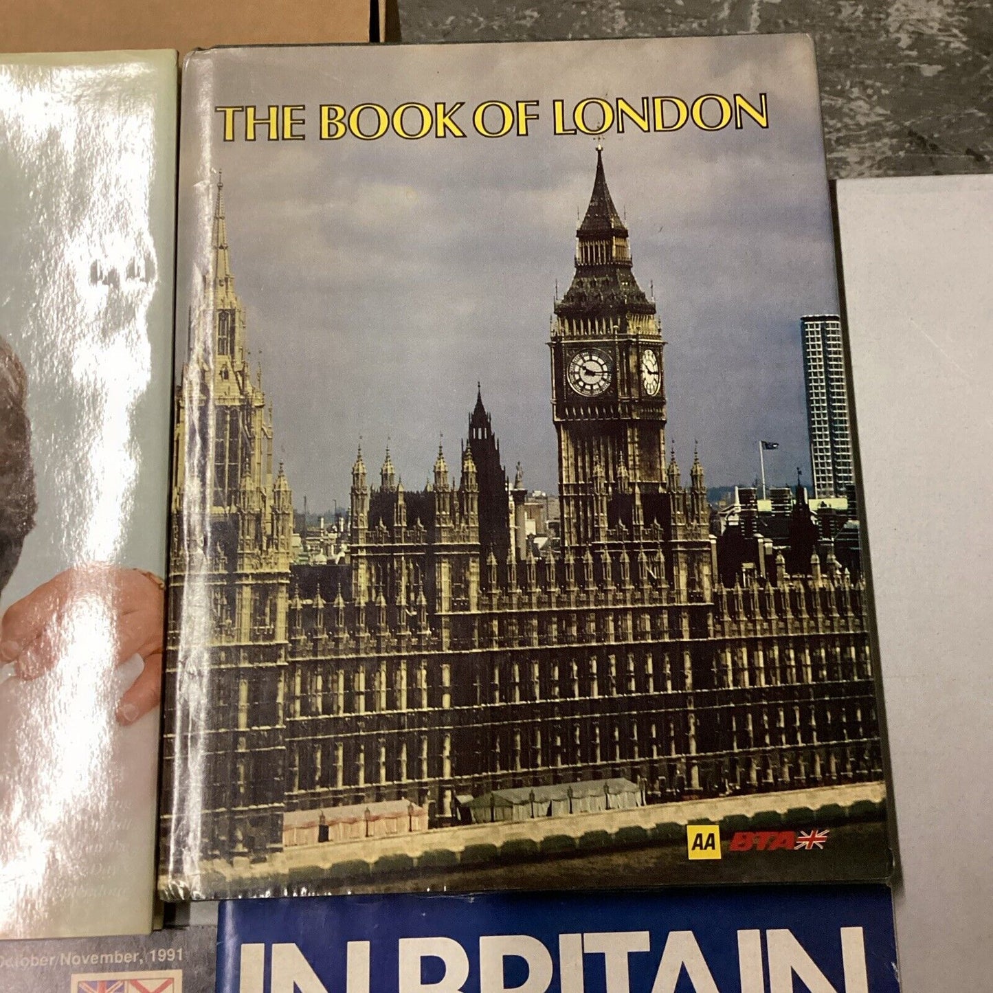 Lot Of 7 Vintage Books & Magazines - Royal Wedding, Book Of London, UK Magazine