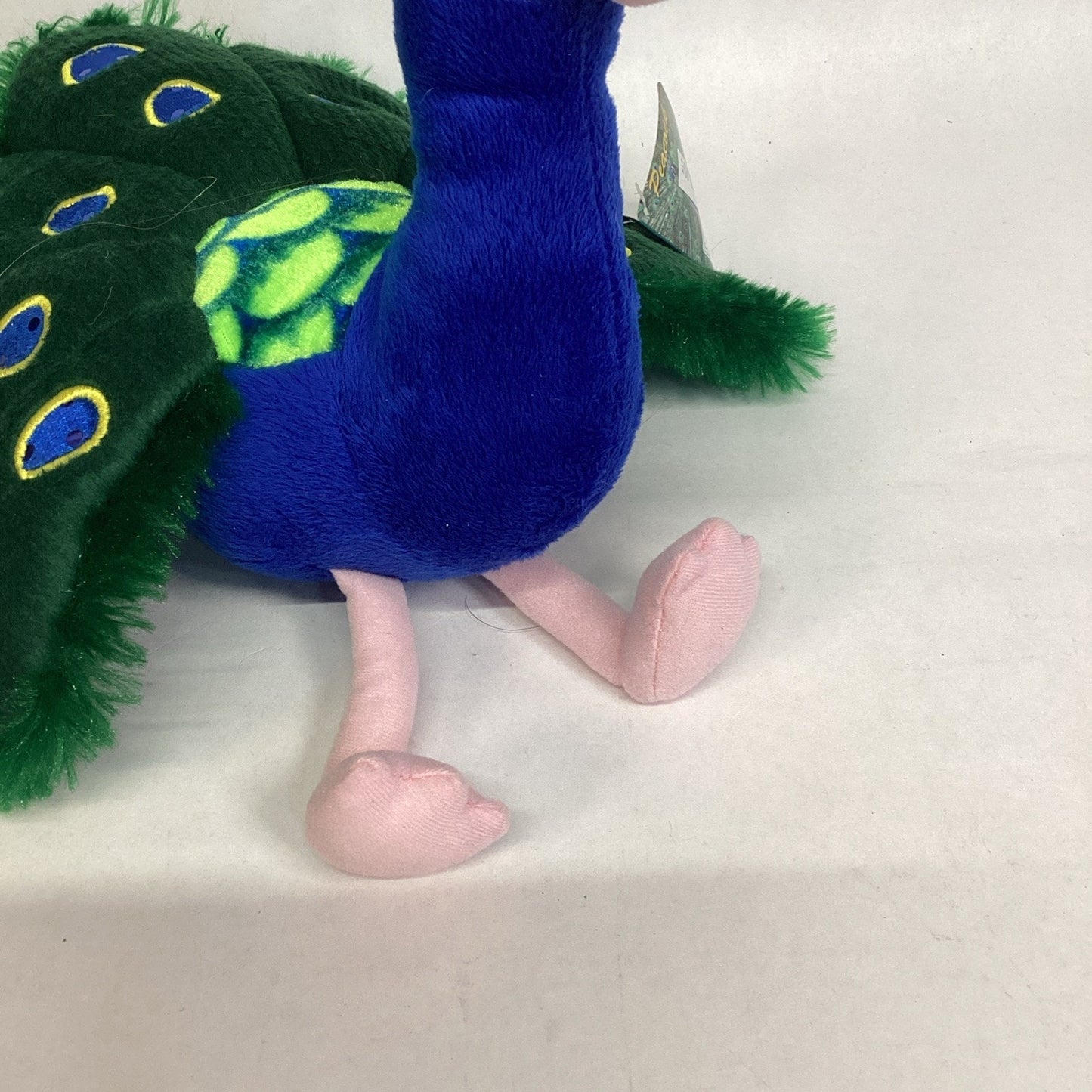 Fiesta Peacock 12" Plush Stuffed Animal Toy - 2018 - NWT