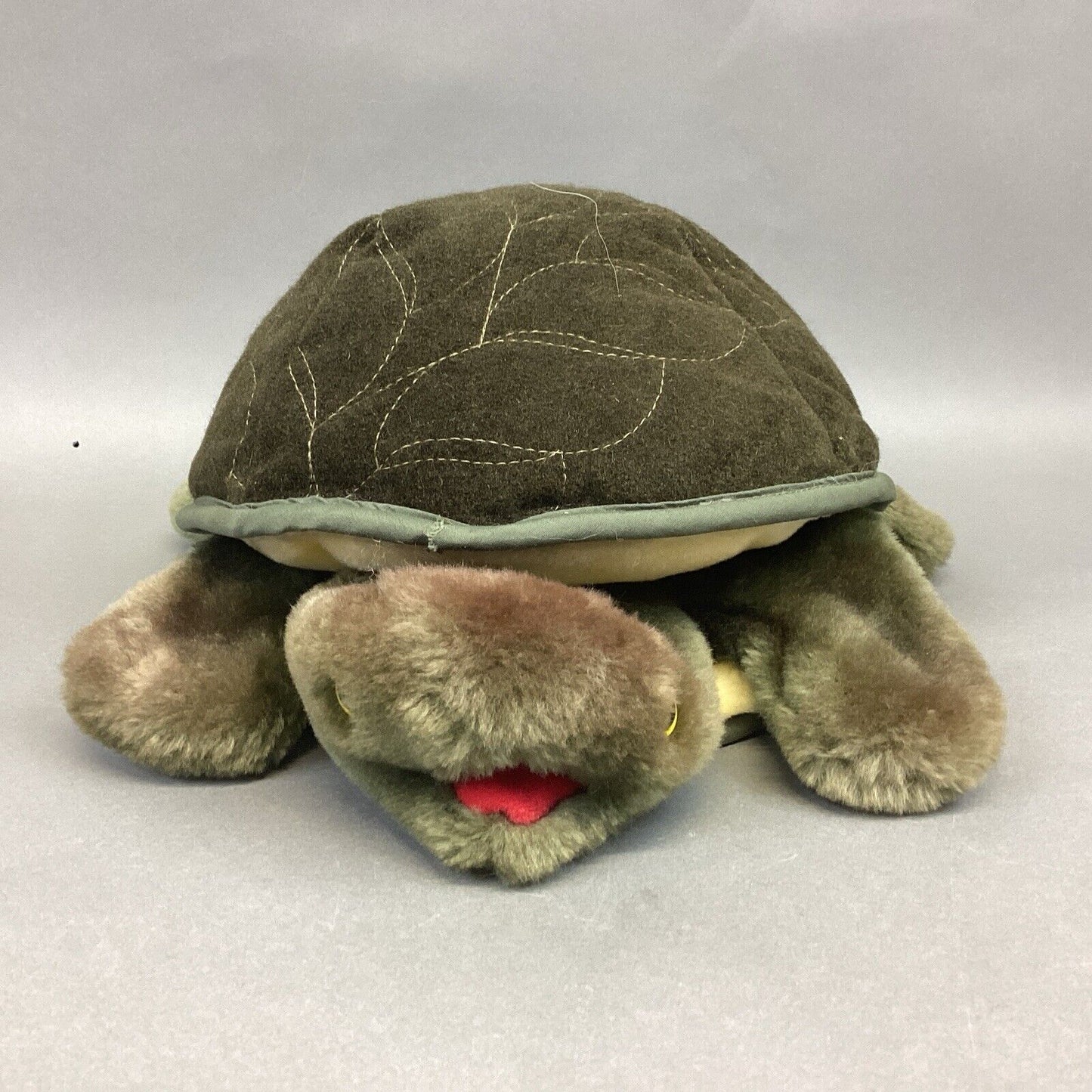 Folkmanis Decorative Plush Turtle Tortoise Hand Puppet - 14”