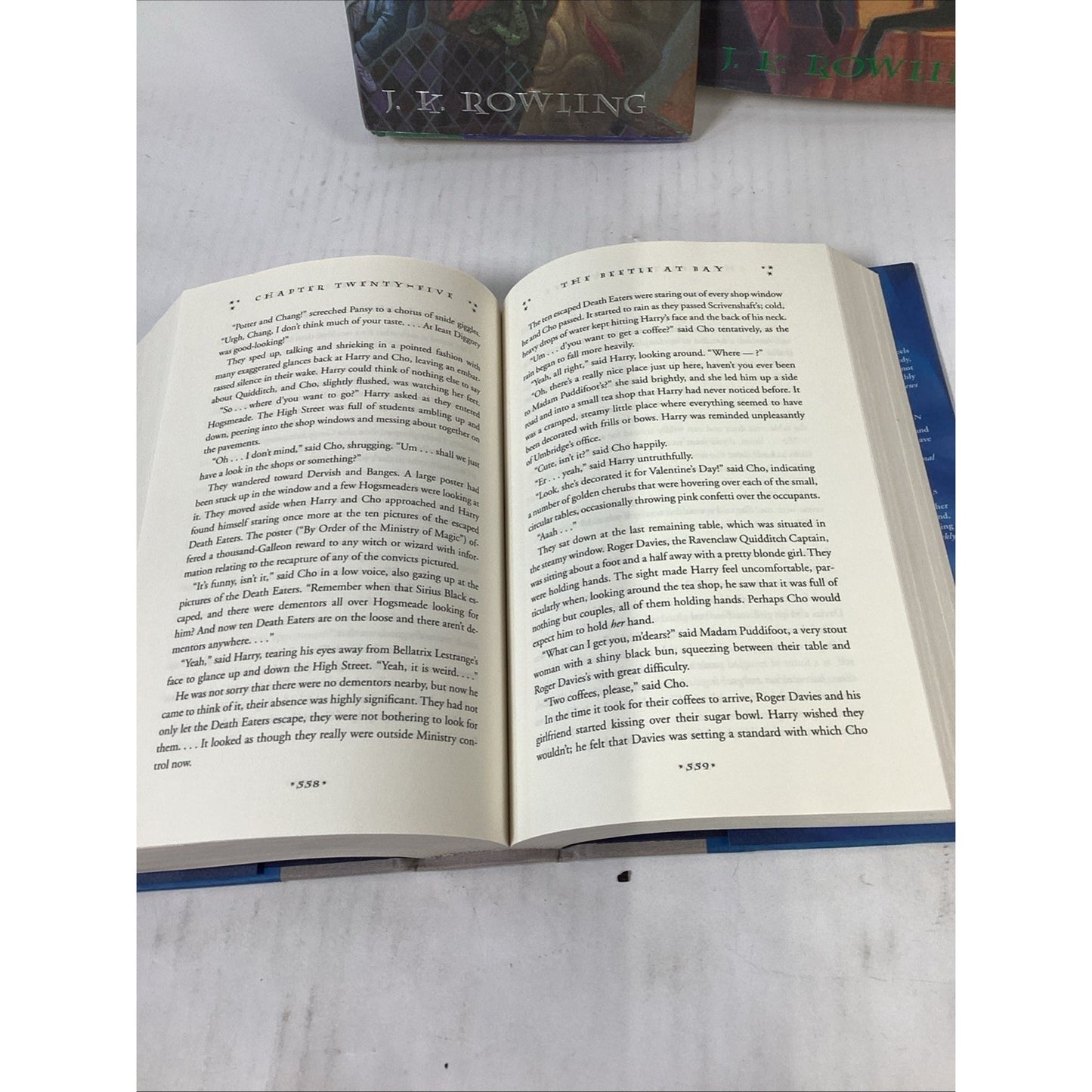 Lot of 6 Harry Potter Books - Hardcover
