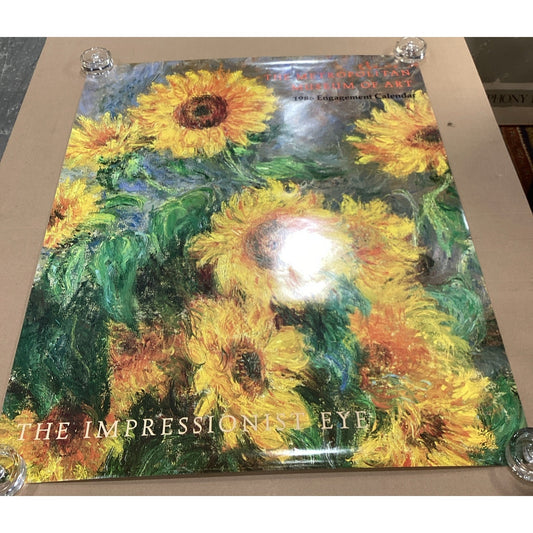 The Impressionist Eye - Sunflowers Art Print - 1986 - Museum Of Art - 38x30”