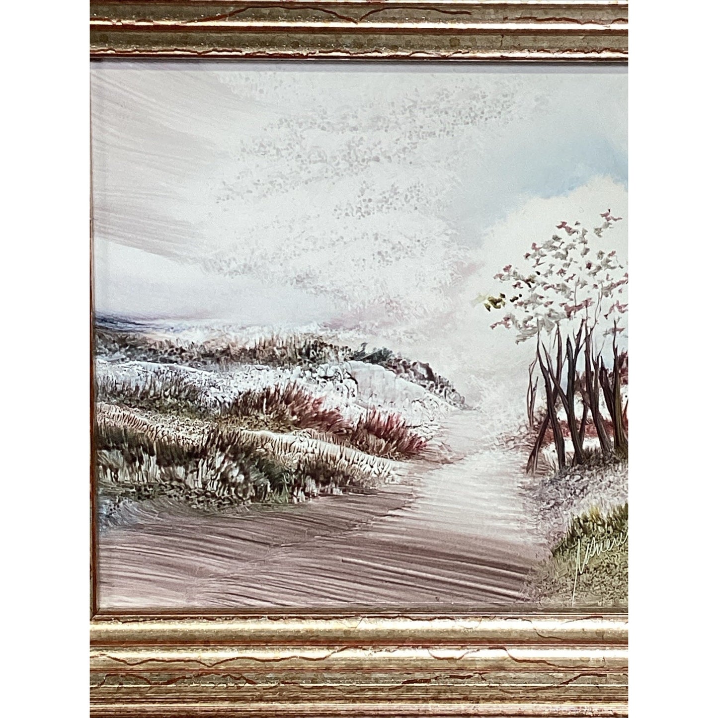 Set Of 2 Landscape Pictures - Signed By Schiele - 1992