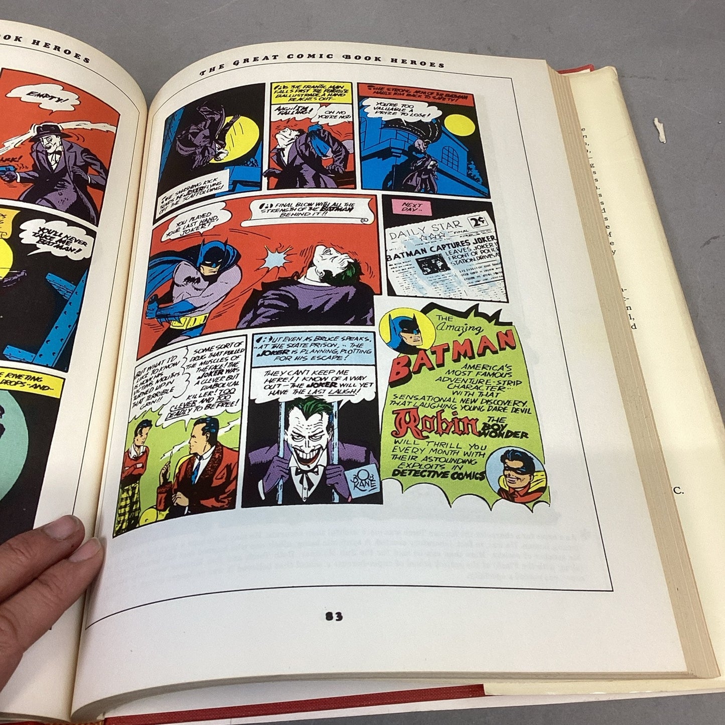 Vtg 1965 The Great Comic Book Heroes Hardcover By Jules Feiffer Bonanza Books