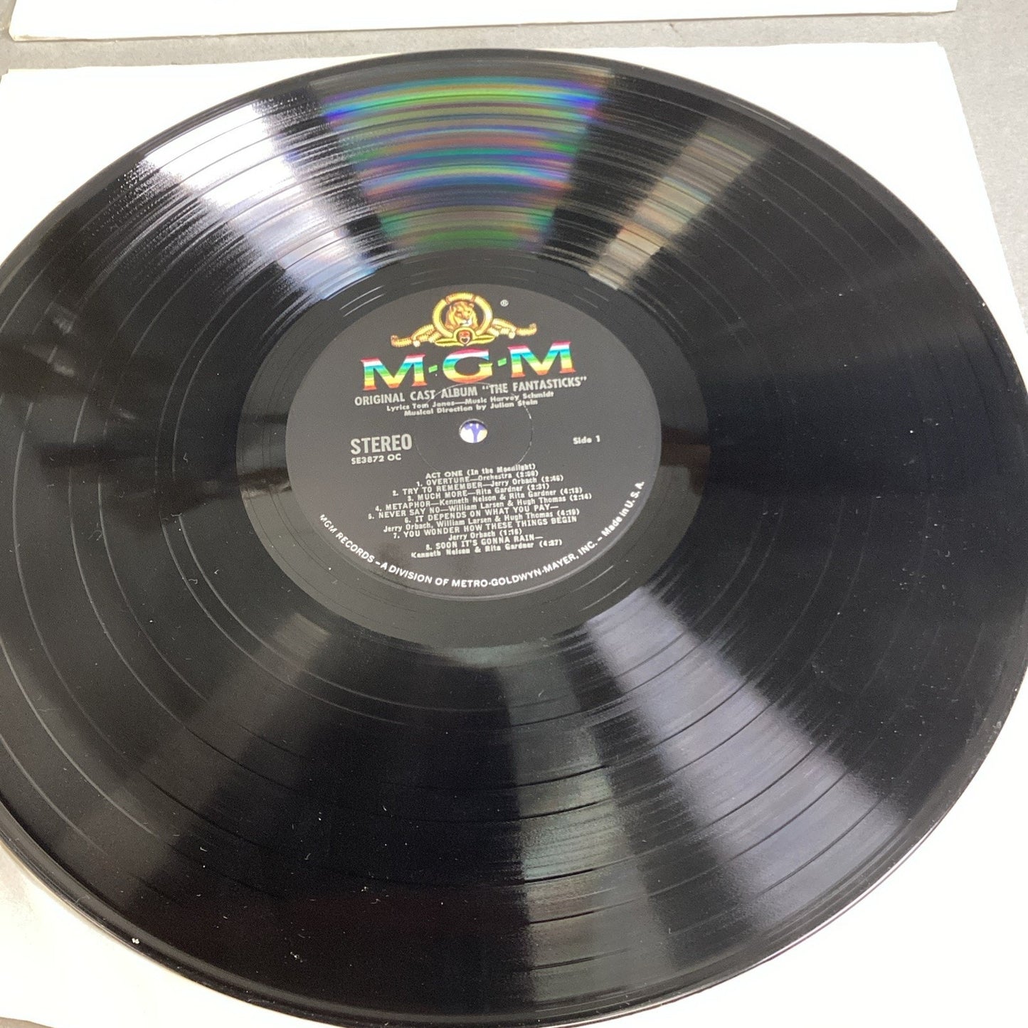 Lore Noto The Fantasticks Stereo Vinyl Record