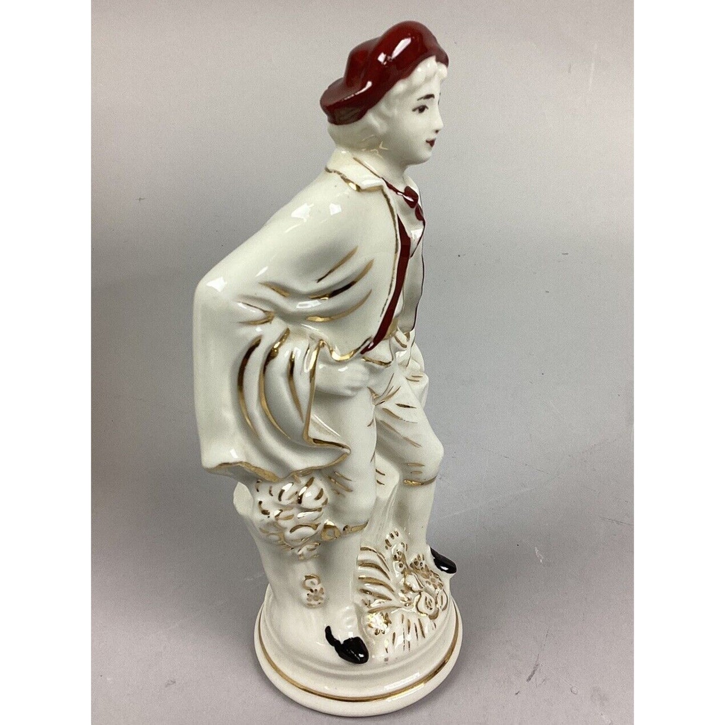 Set Of 2 Vintage Porcelain Figurines - Man & Woman