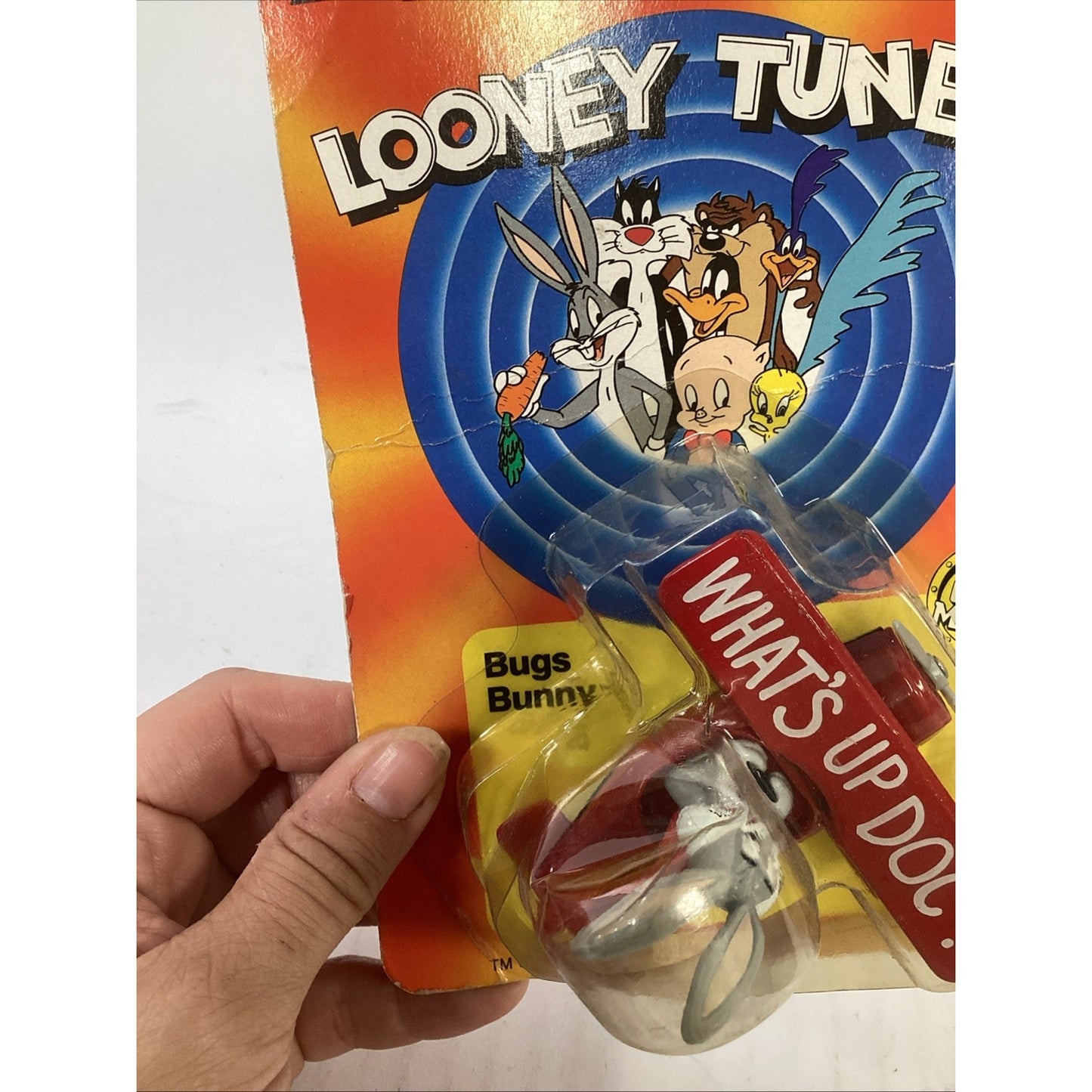 Vintage 1989 Lot of 3 NOS ERTL Looney Tunes Metal Characters/Vehicles