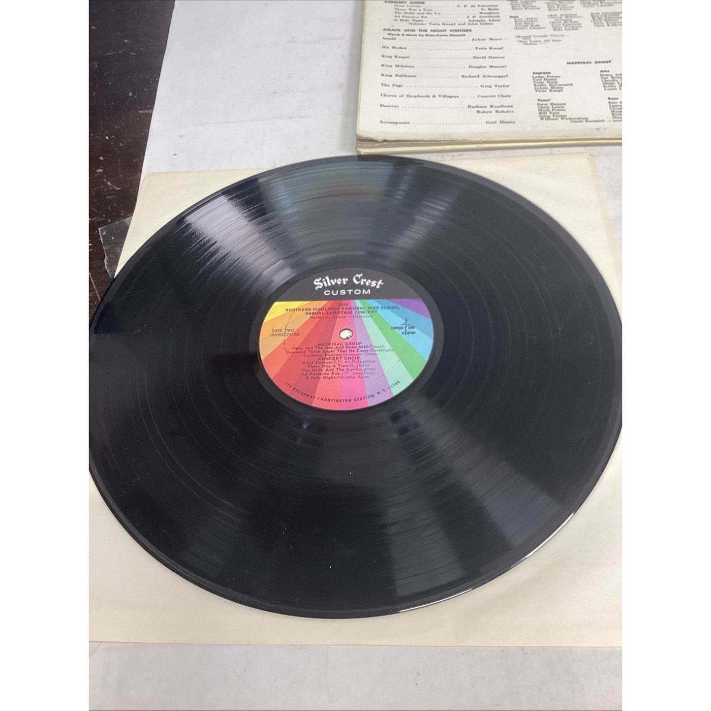 The Northern Highlands Regional High School 1970 Annual Christmas Concert Record