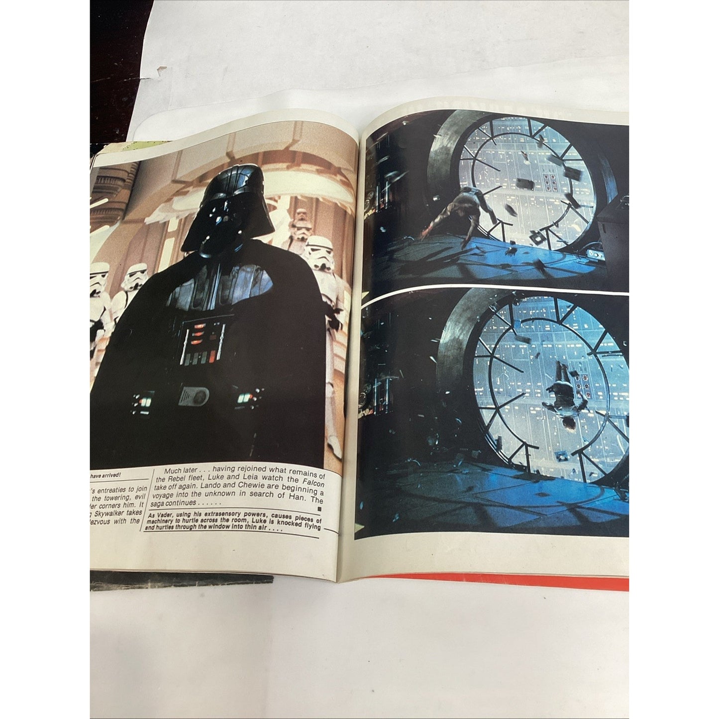Star Wars Return Of The Jedi Comic Book & Empire Strikes Back Magazine