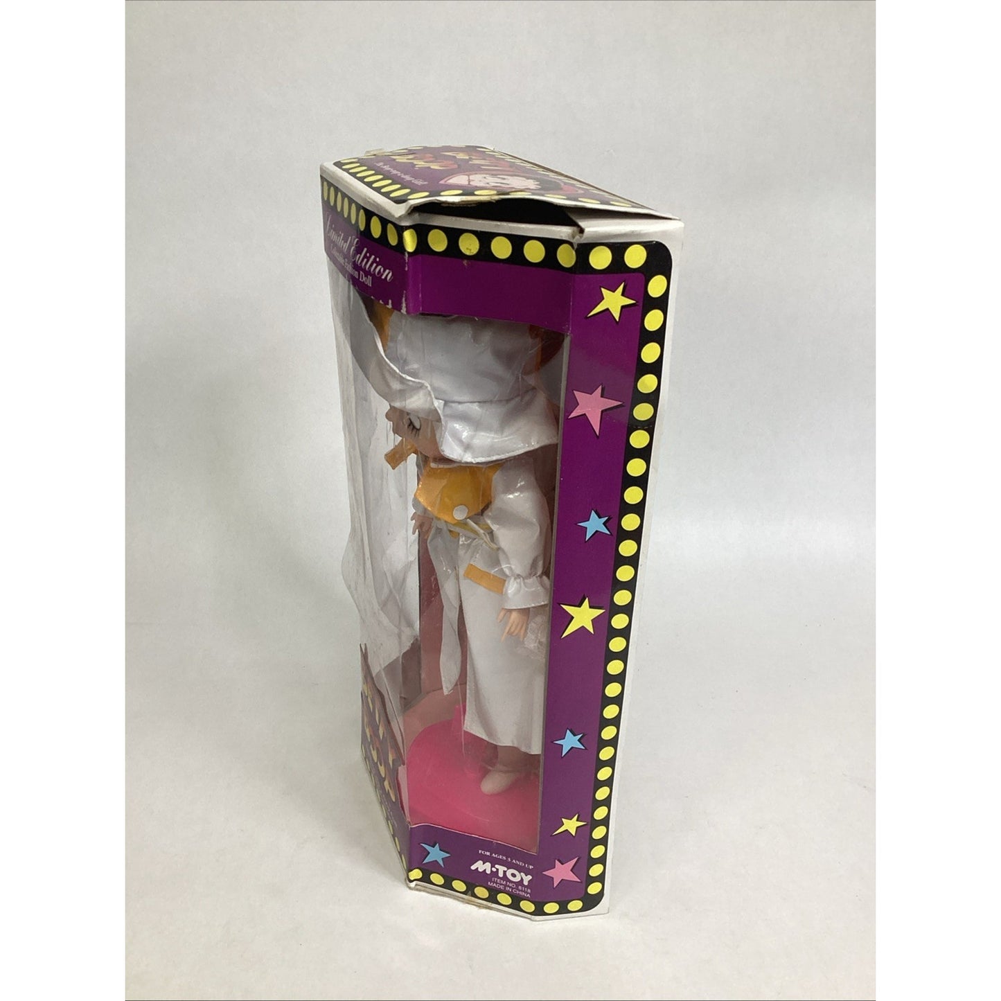 Vintage Betty Boop Limited Fashion Doll 1986 M. Toys- Rain Coat Jacket Umbrella
