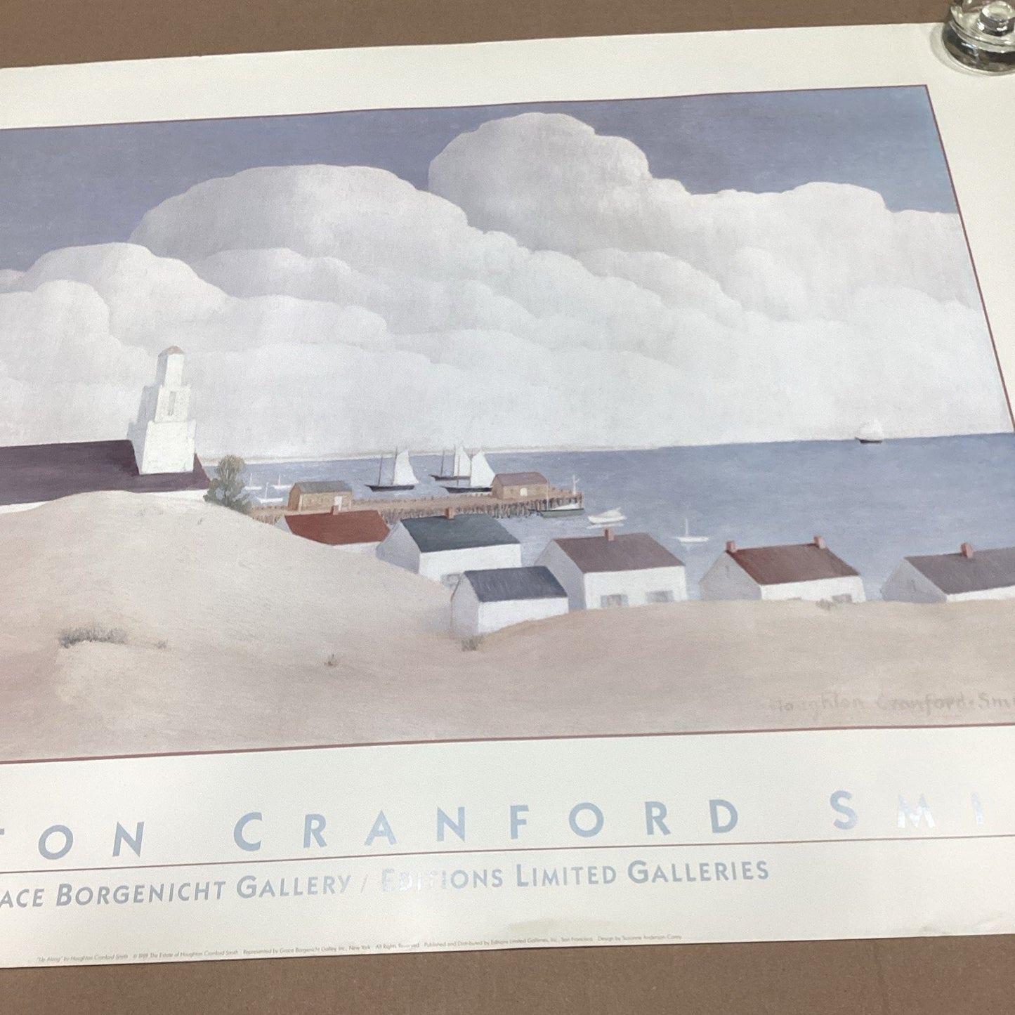 Houghton Cranford Smith Editions Limited Galleries Up Along Poster - 35.75x25”