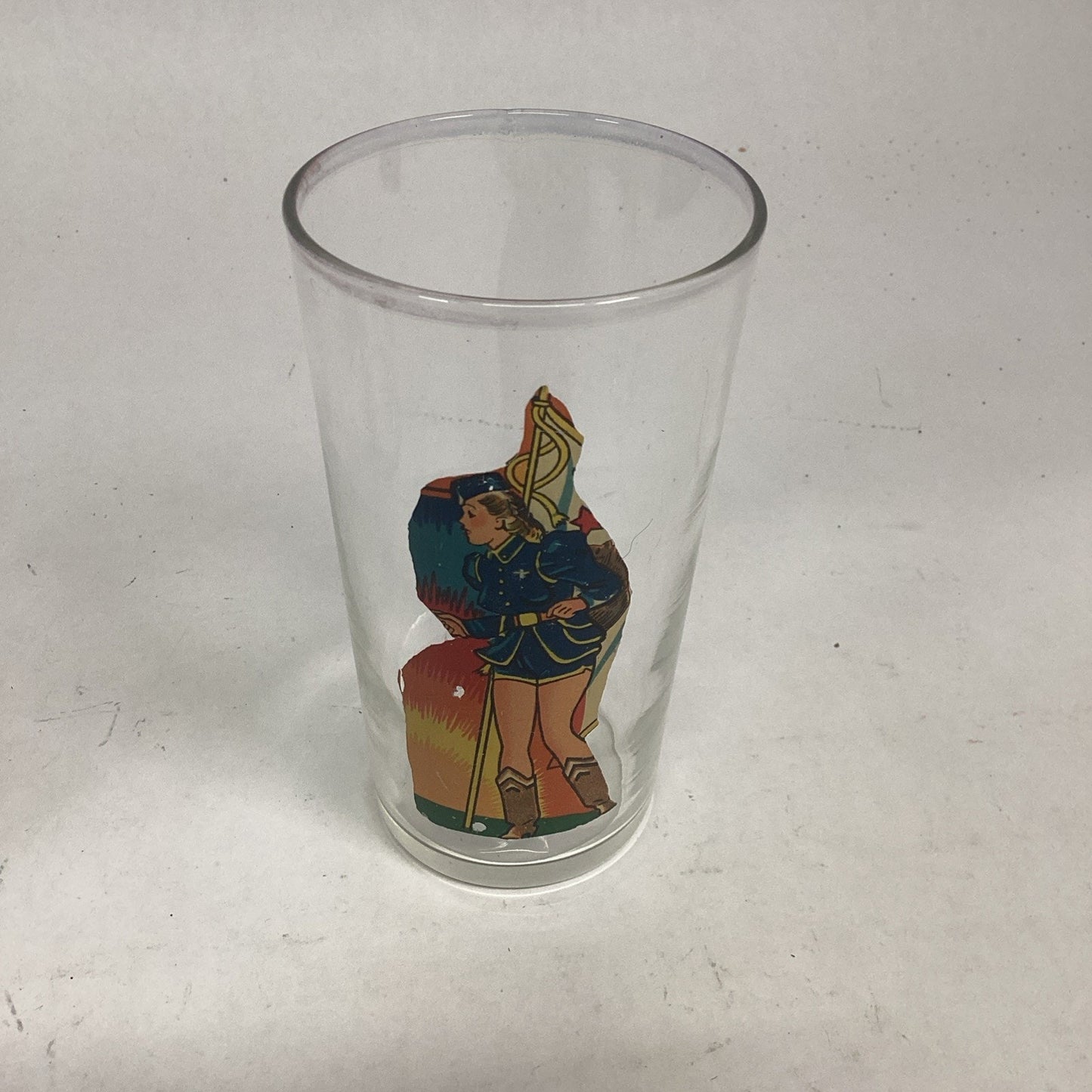 Set Of 3 1930’s/1940’s Novelty Pinup Girls Drinking Glasses