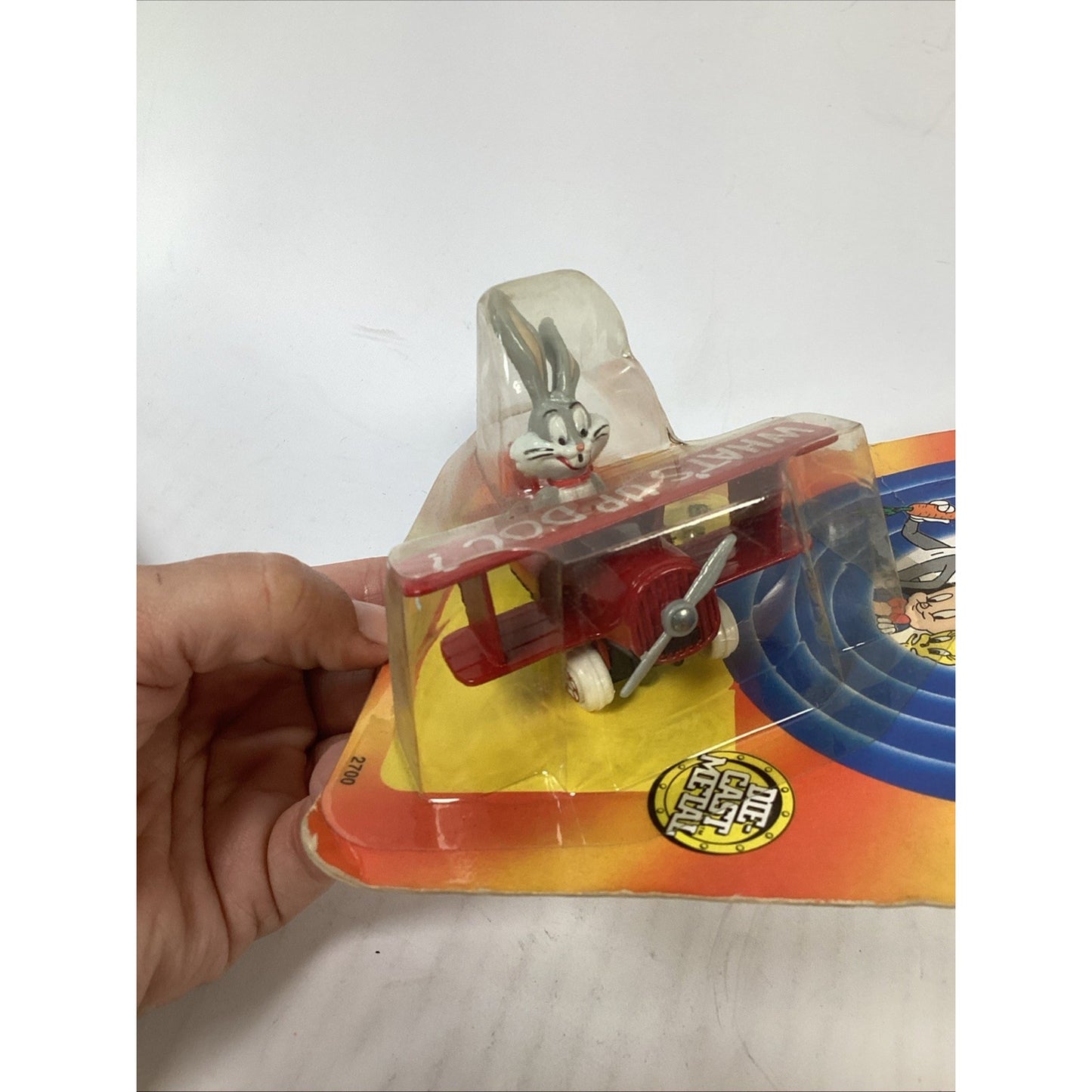 Vintage 1989 Lot of 3 NOS ERTL Looney Tunes Metal Characters/Vehicles