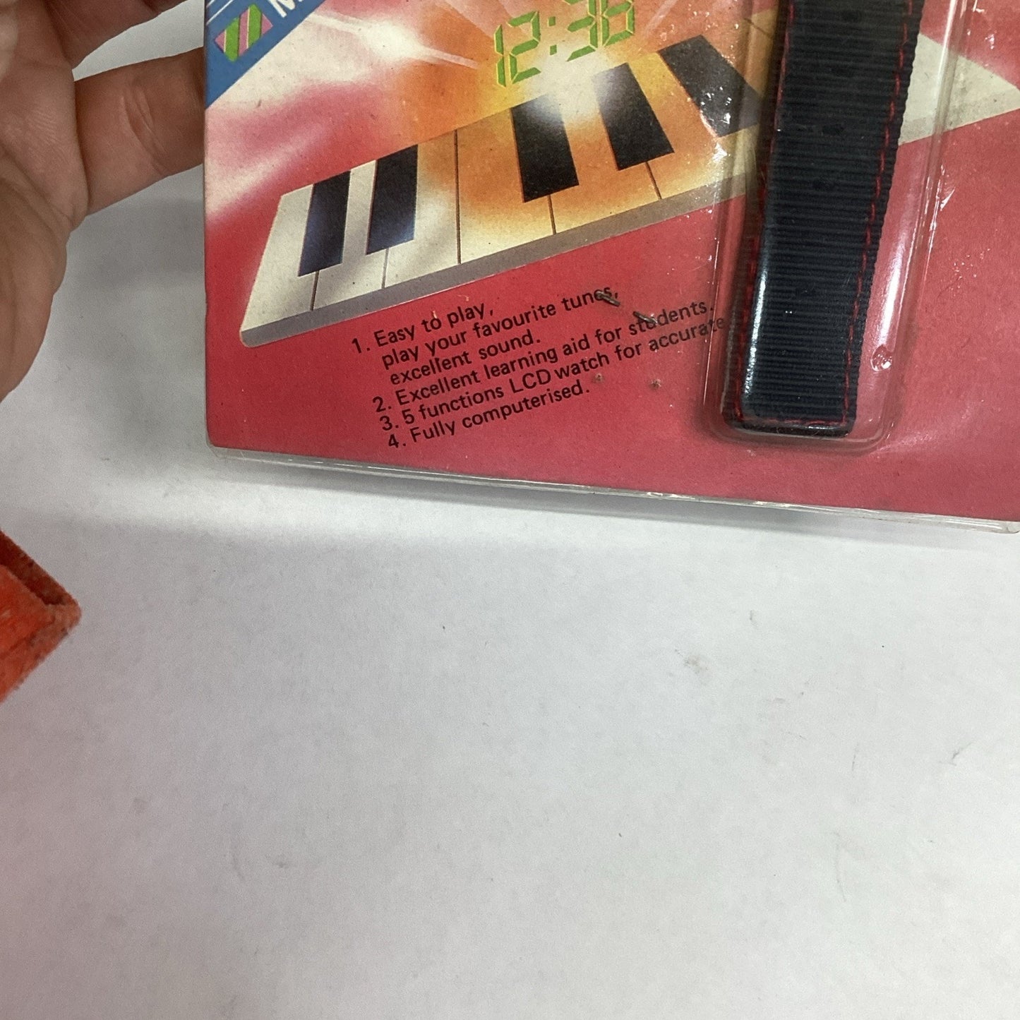 Vintage 1980’s Echo 500 Electronic Organ Watch Musika I Series - New In Package
