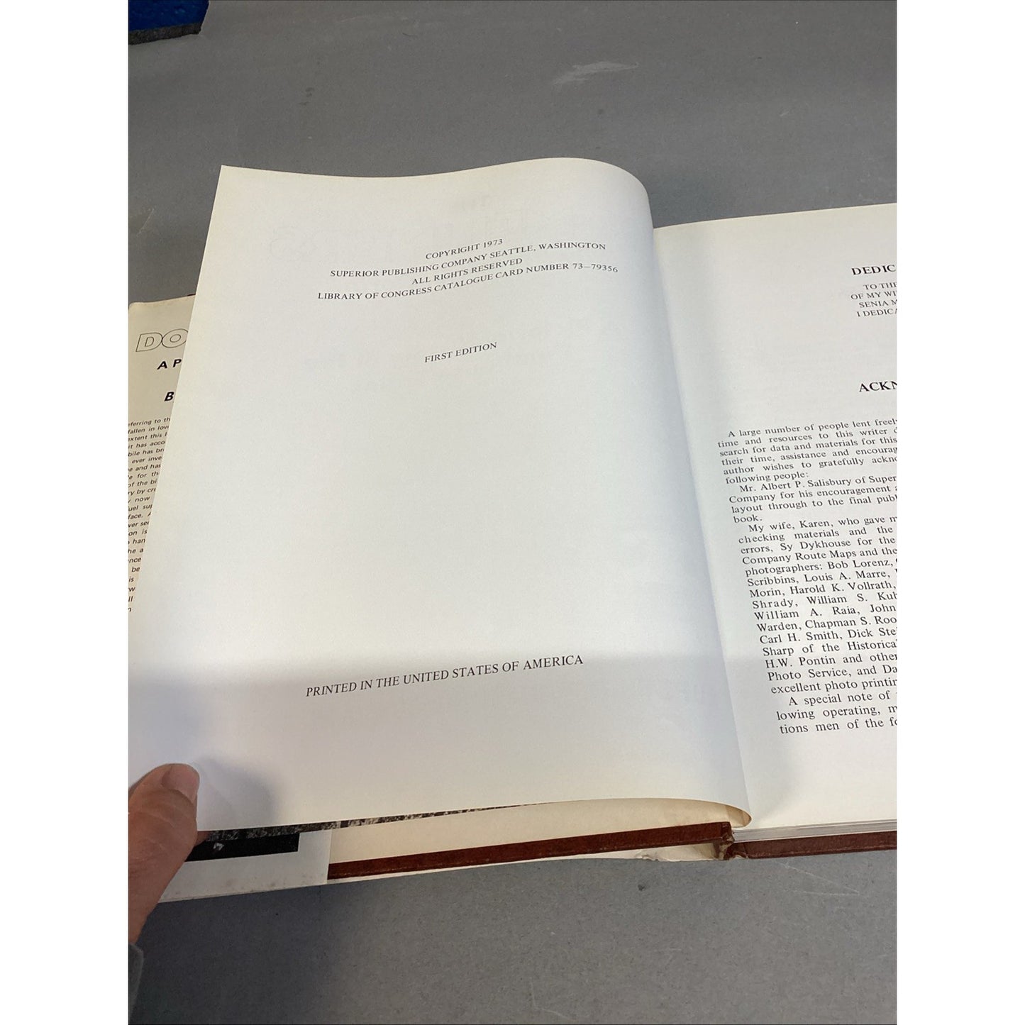 The Domeliners - A Pictorial History Of The Penthouse Trains- Patrick Dorin 1973