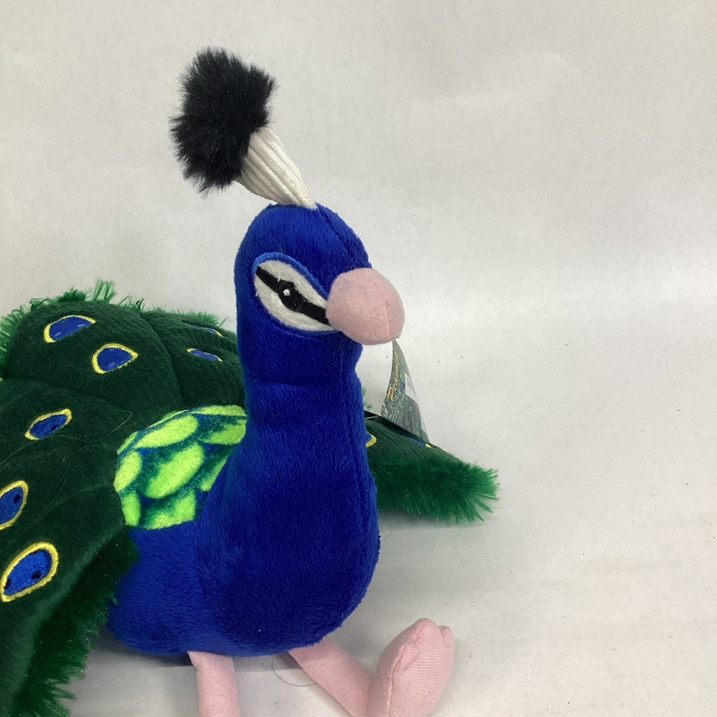 Fiesta Peacock 12" Plush Stuffed Animal Toy - 2018 - NWT