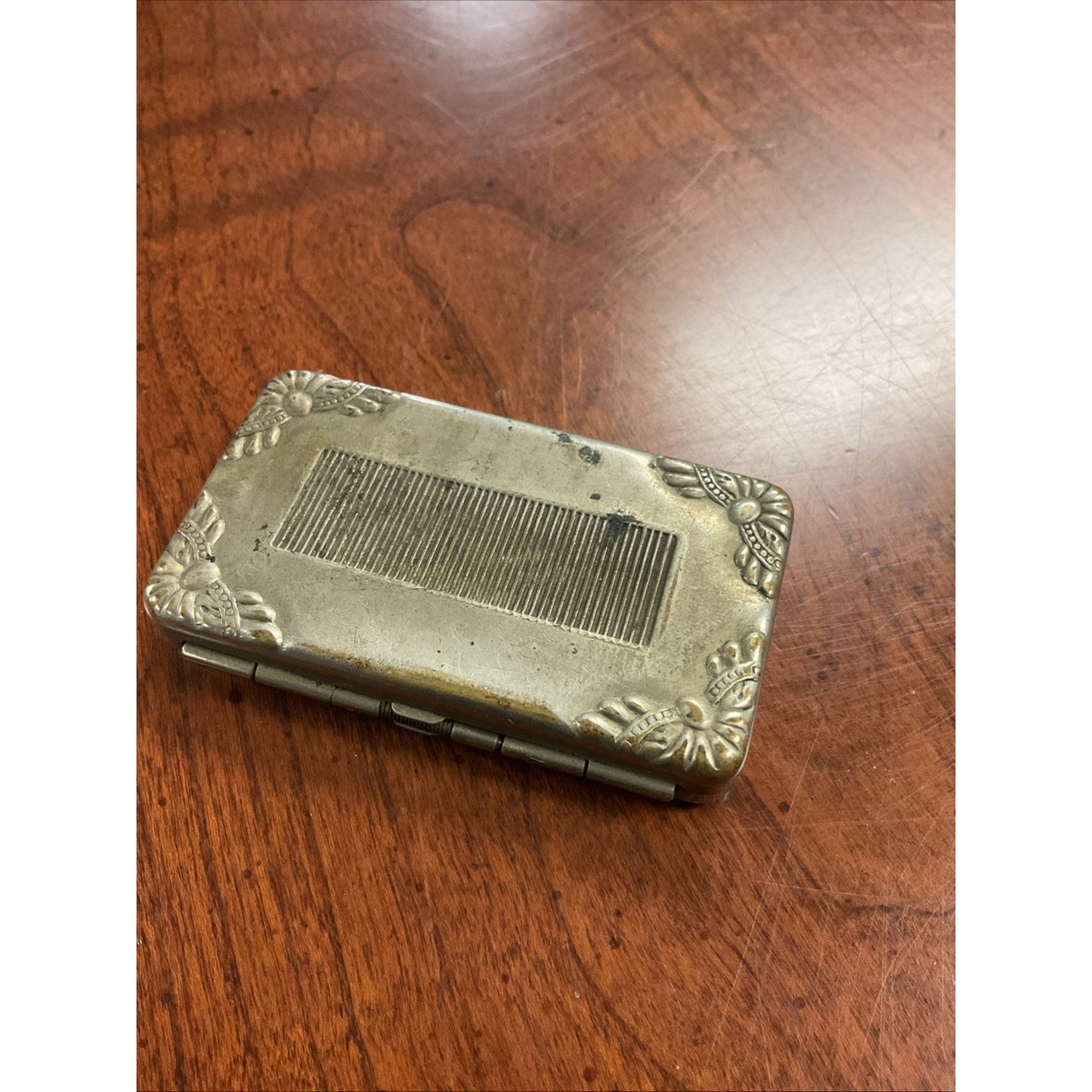 H.W. Hardt Stamp Holder Compliments Of 1894 And 1985 Newark NJ