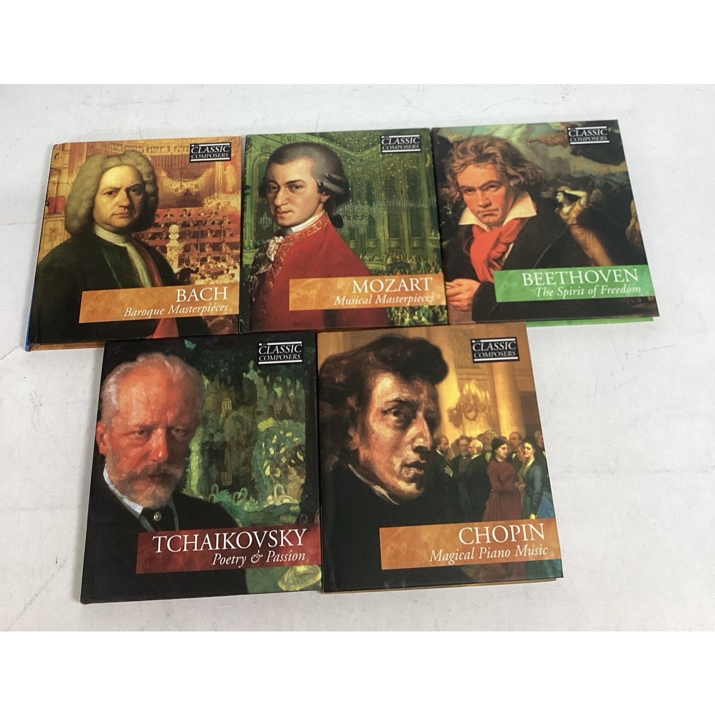 Classic Composers CDs - Bach, Mozart, Beethoven, Tchaikovsky & Chopin