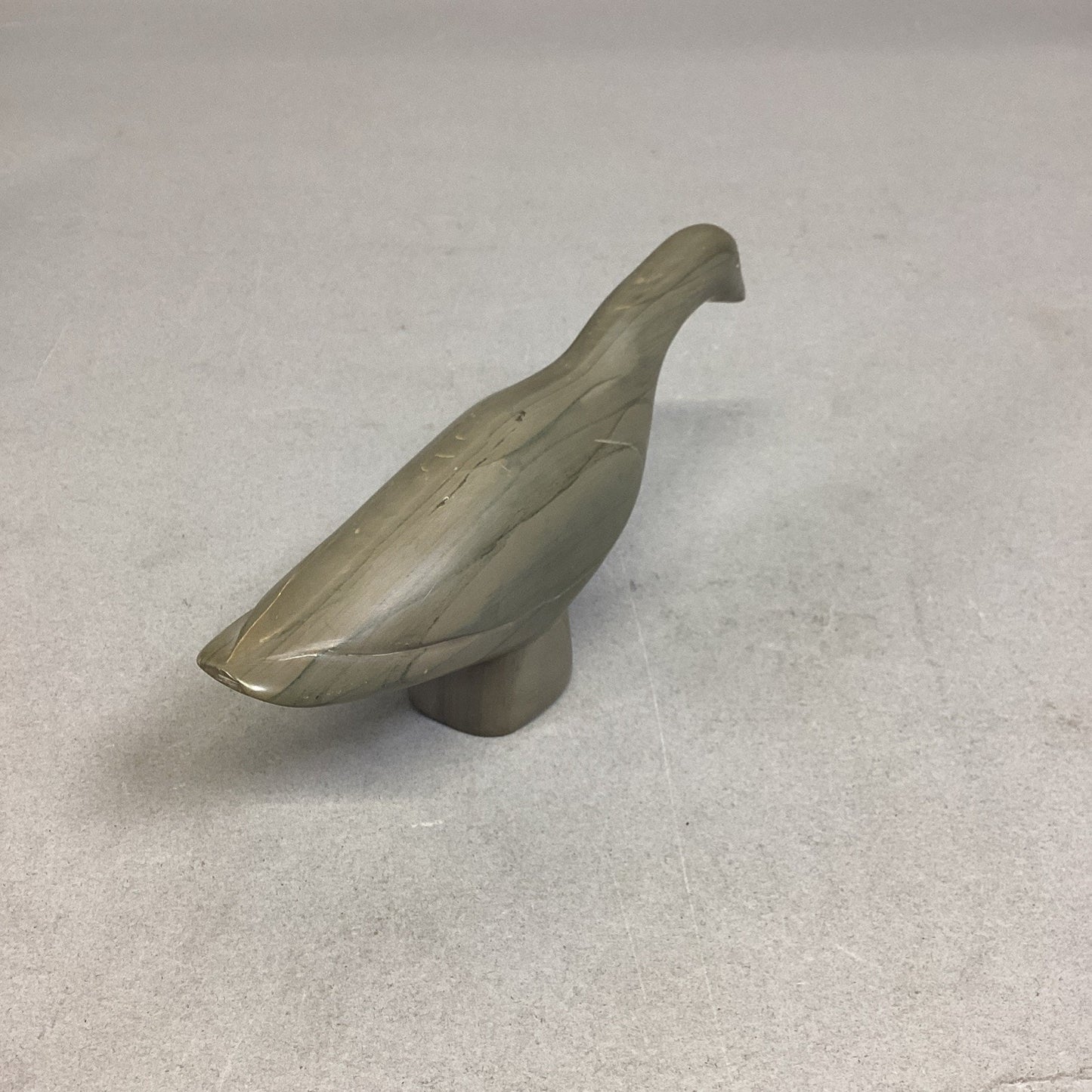 Stone Loon Figurine - 5.5”L