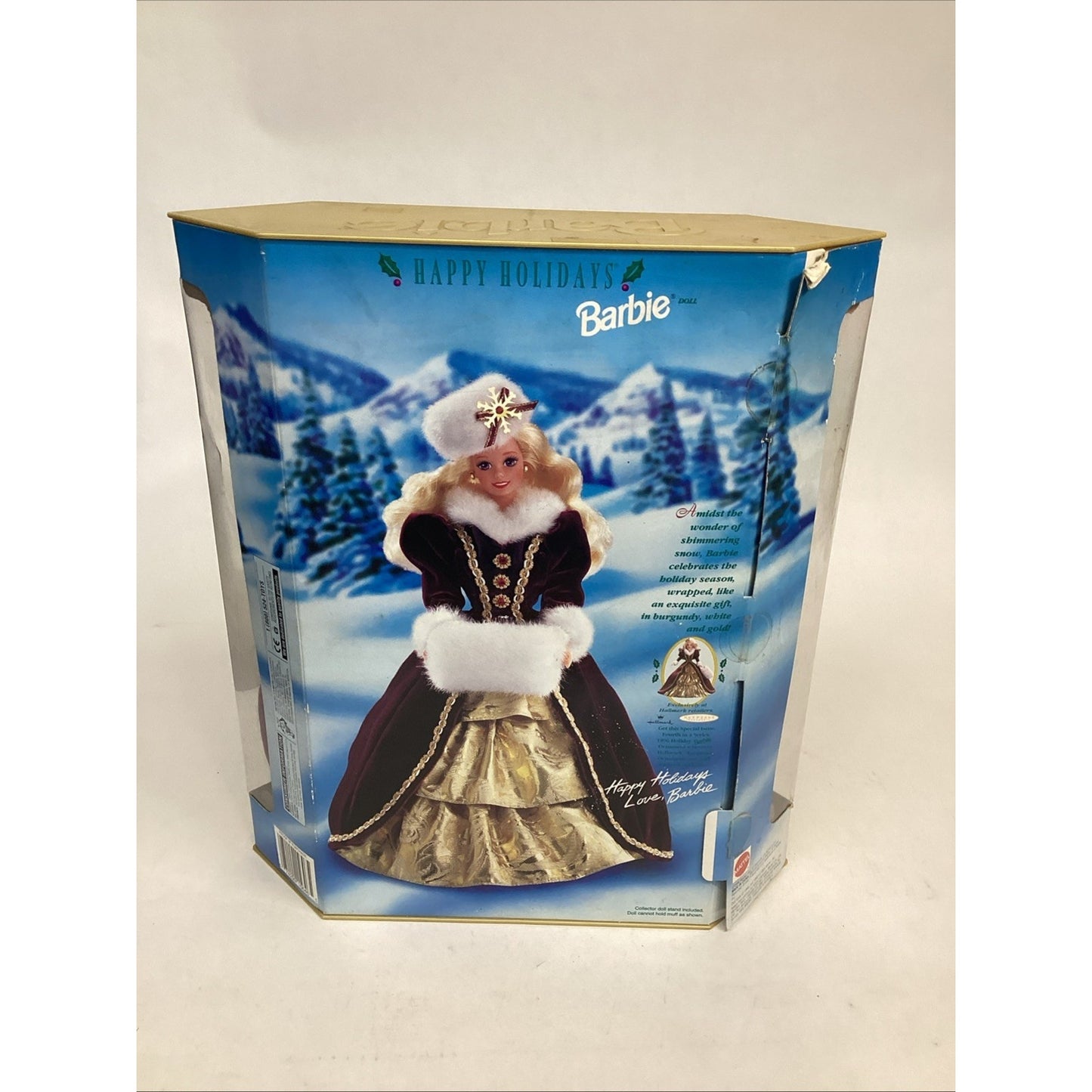 Vintage 1996 HAPPY HOLIDAYS BARBIE Special Edition Doll New in Box Mattel #15646