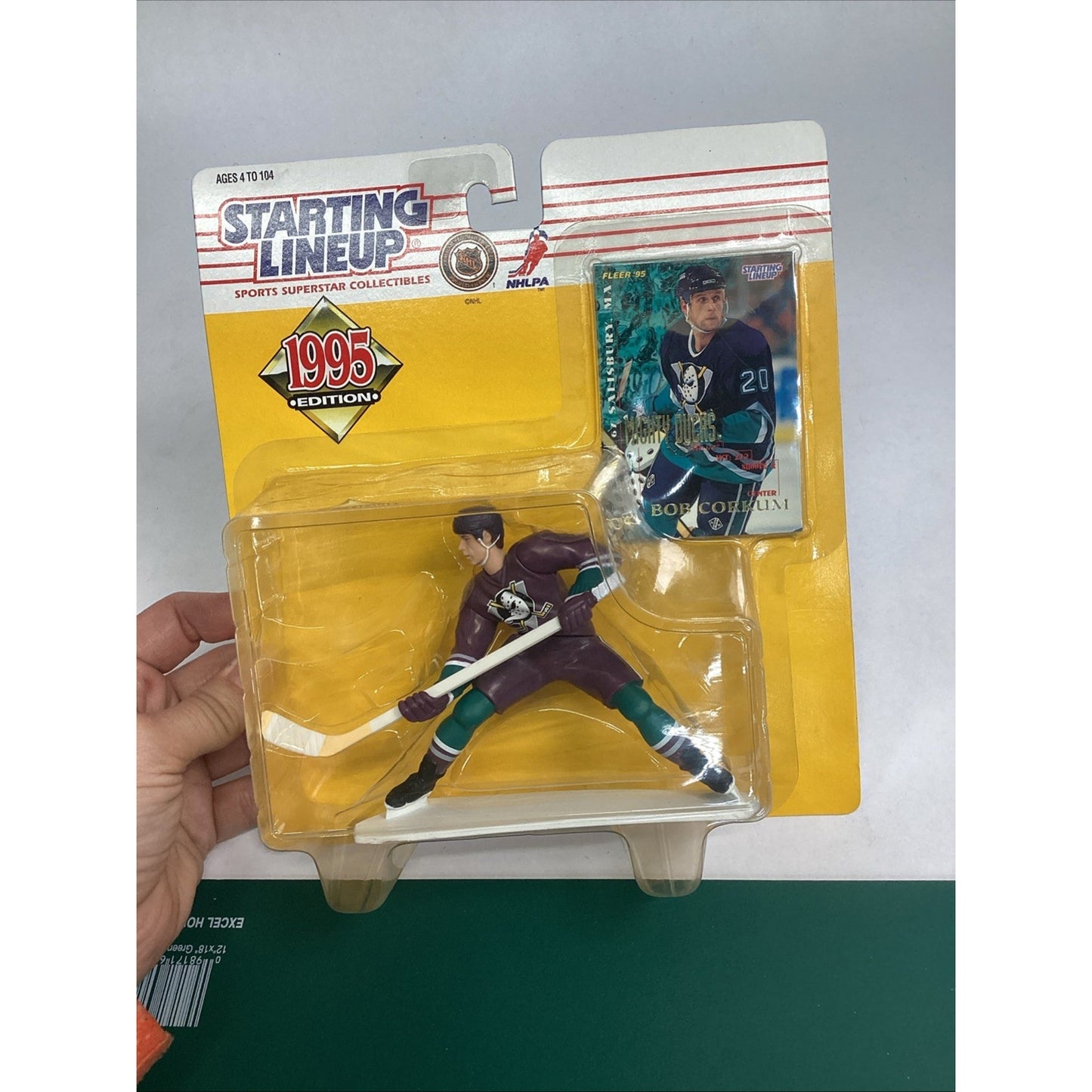 Lot Of 5 Starting Lineup 1995 Editions Hockey Player Figures - New