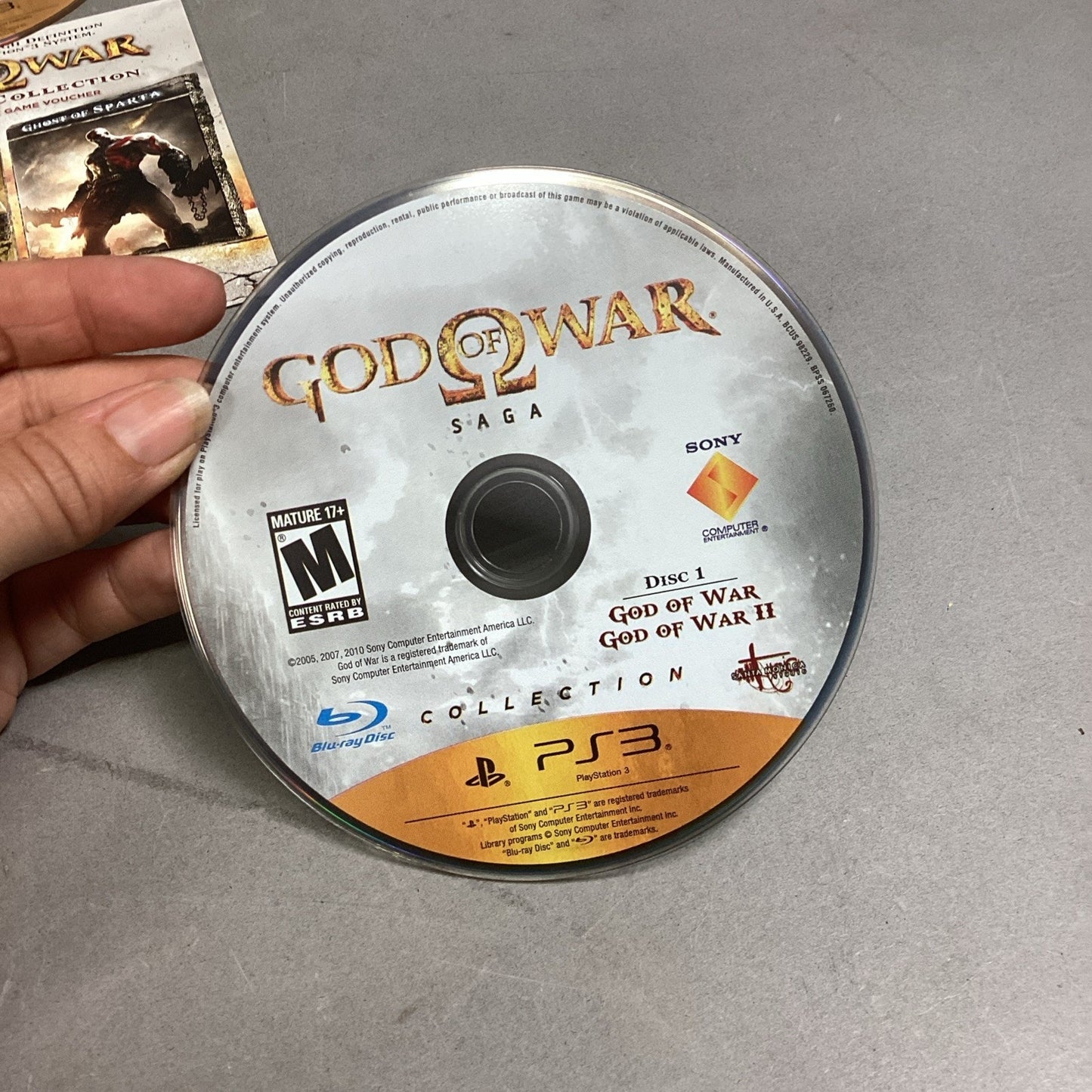 PlayStation 3 PS3 God Of War Saga - 5 Full Games Included