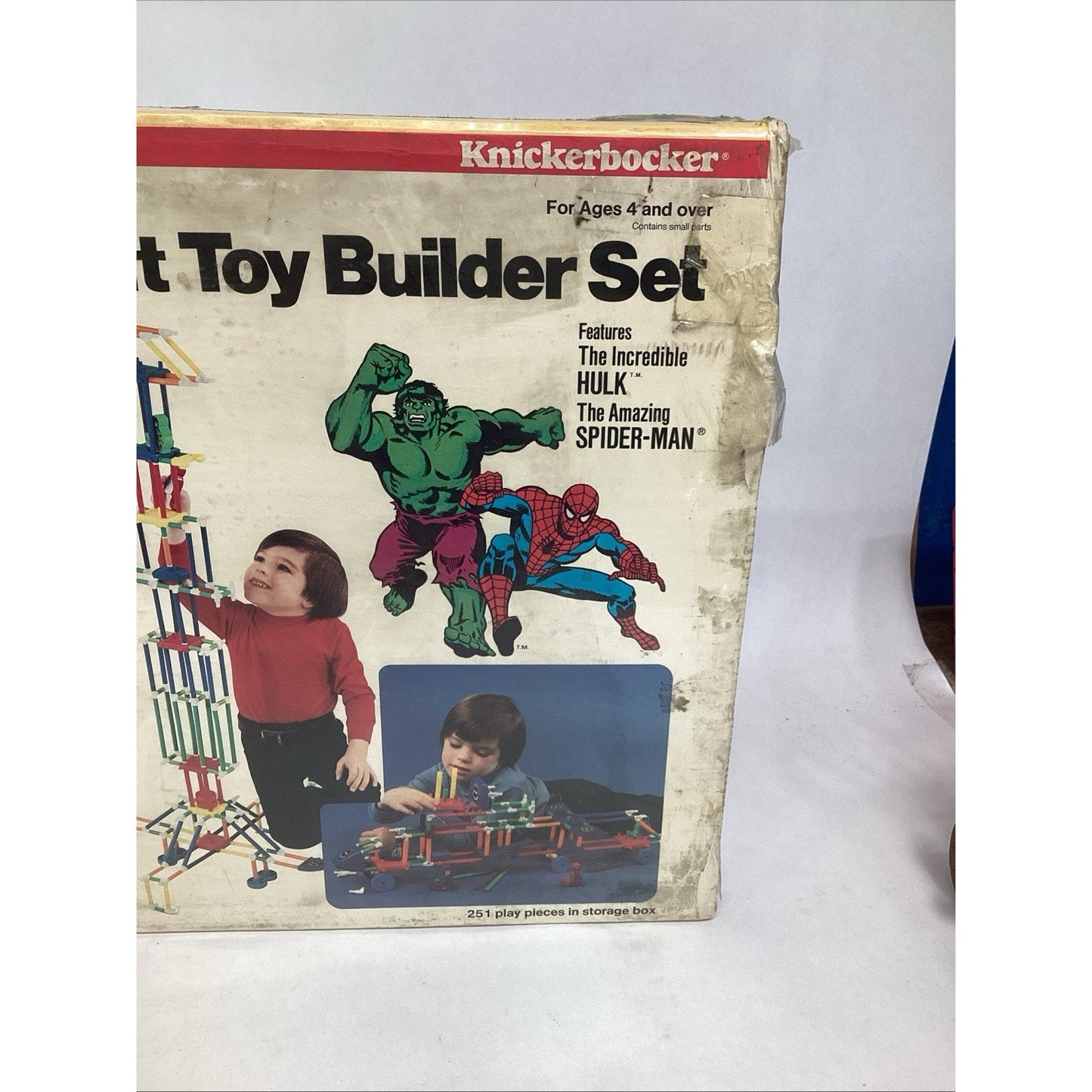 1979 Knickerbocker Fiddlesticks NOS Giant Toy Builder Set Marvel DC Comics #525
