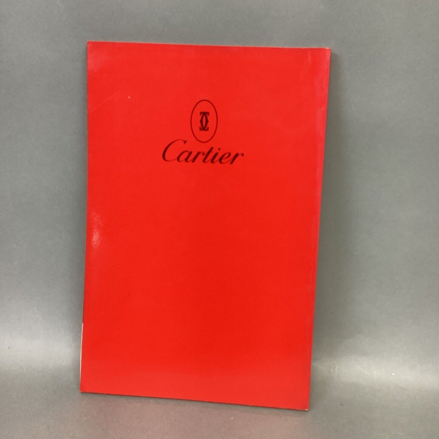 Vintage 1980-1981 Cartier Gift Catalog Book Watch Jewelry Gold Silver Diamond